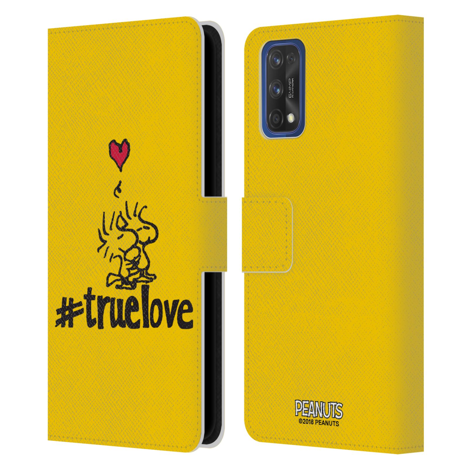 Pouzdro na mobil Realme 7 PRO - HEAD CASE - Peanuts - Woodstock pravá láska
