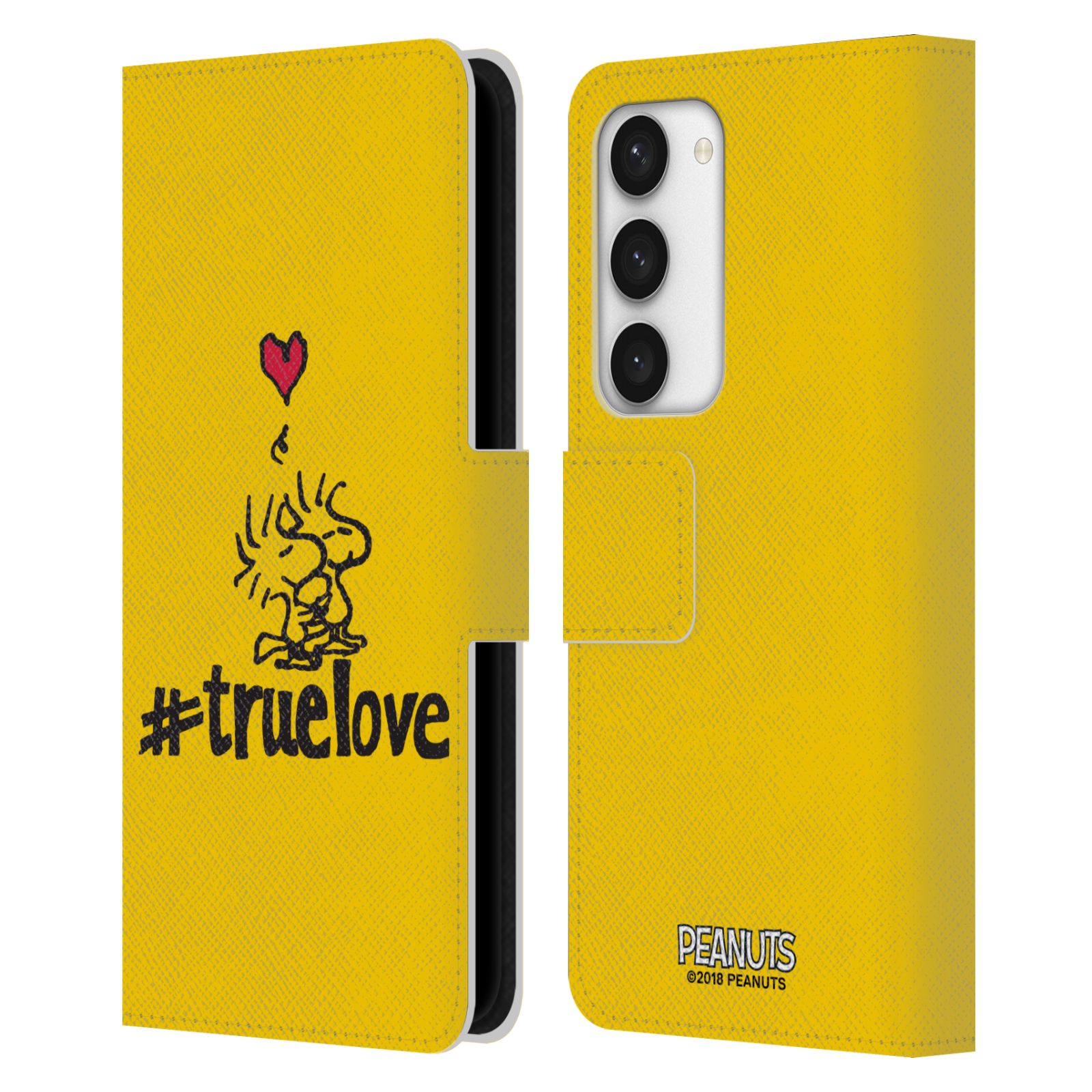 Pouzdro HEAD CASE na mobil Samsung Galaxy S23 5G - HEAD CASE - Peanuts - Woodstock pravá láska
