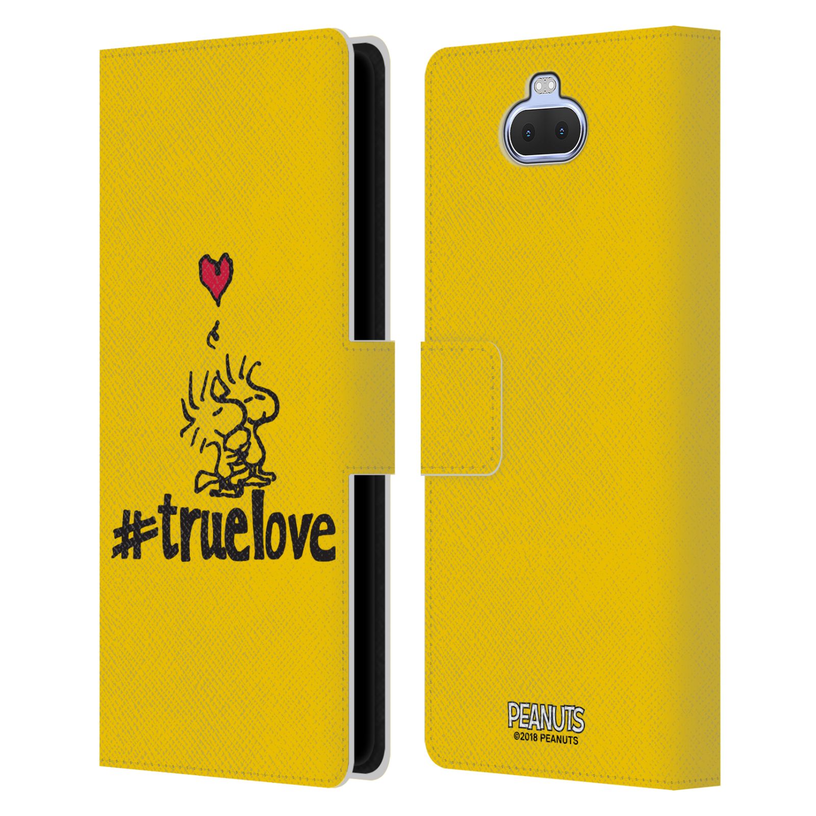 Pouzdro na mobil Sony Xperia 10 PLUS  - HEAD CASE - Peanuts - Woodstock pravá láska