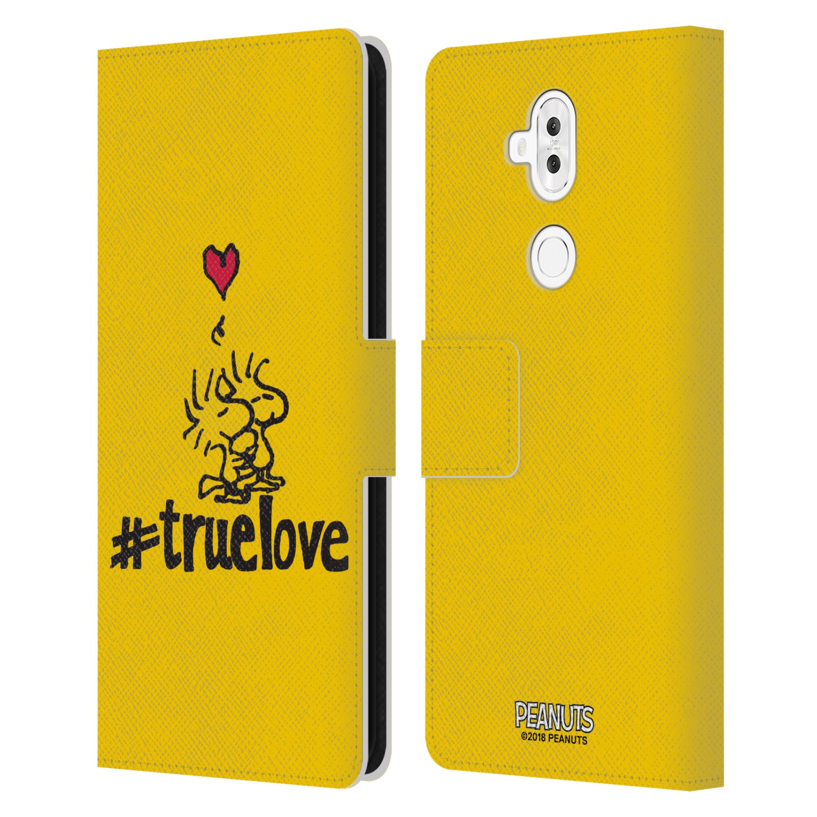 Pouzdro na mobil Asus Zenfone 5 Lite ZC600KL  - HEAD CASE - Peanuts - Woodstock pravá láska
