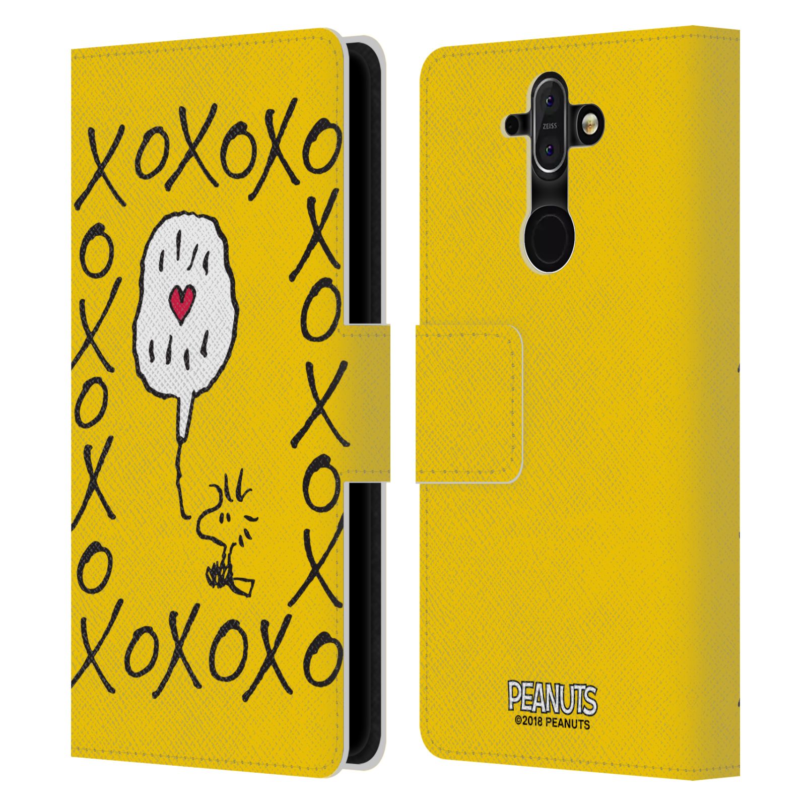 Pouzdro na mobil Nokia 8 Sirocco - Head Case - Peanuts - Woodstock ptáček XOXO