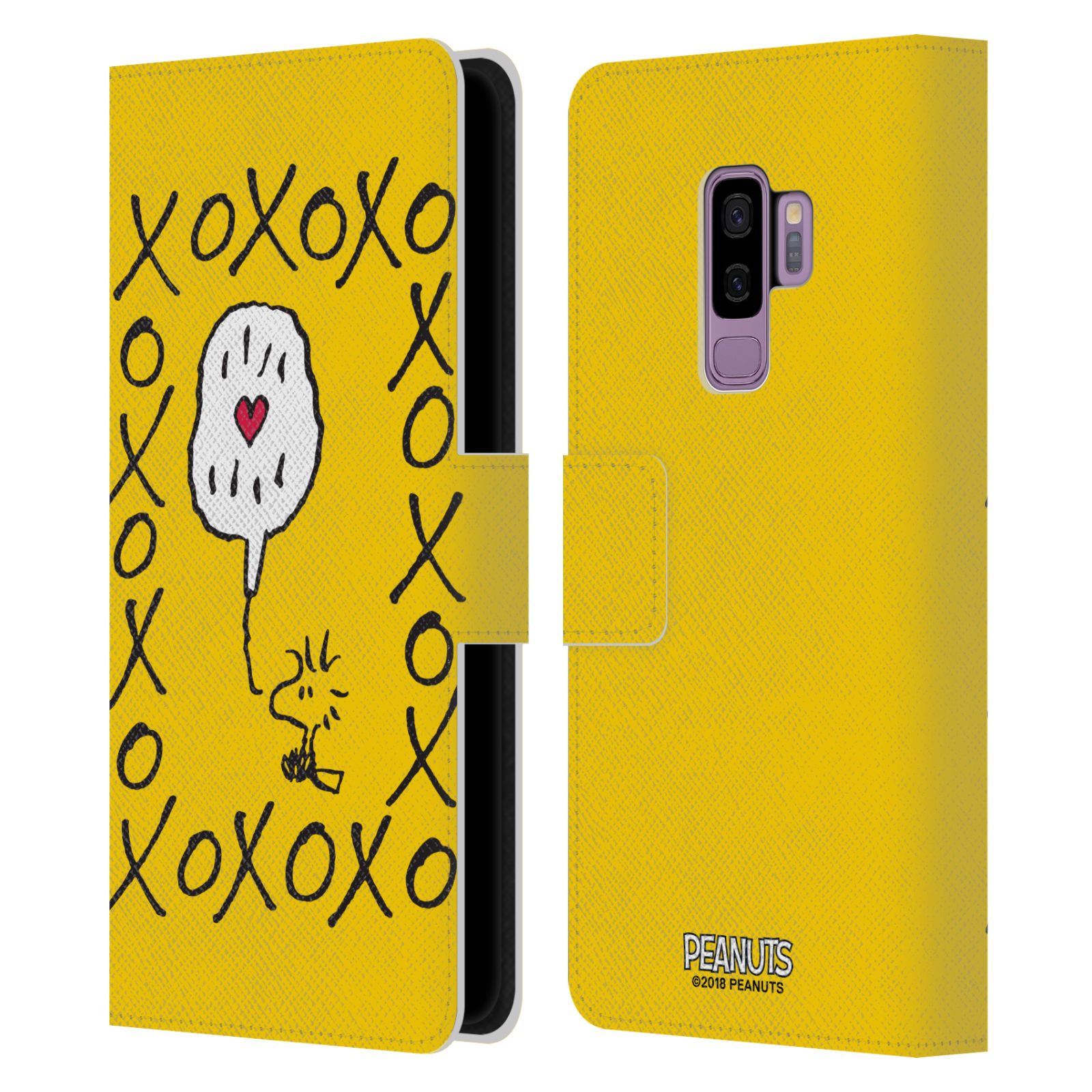 Pouzdro na mobil Samsung Galaxy S9 Plus - Head Case - Peanuts - Woodstock ptáček XOXO