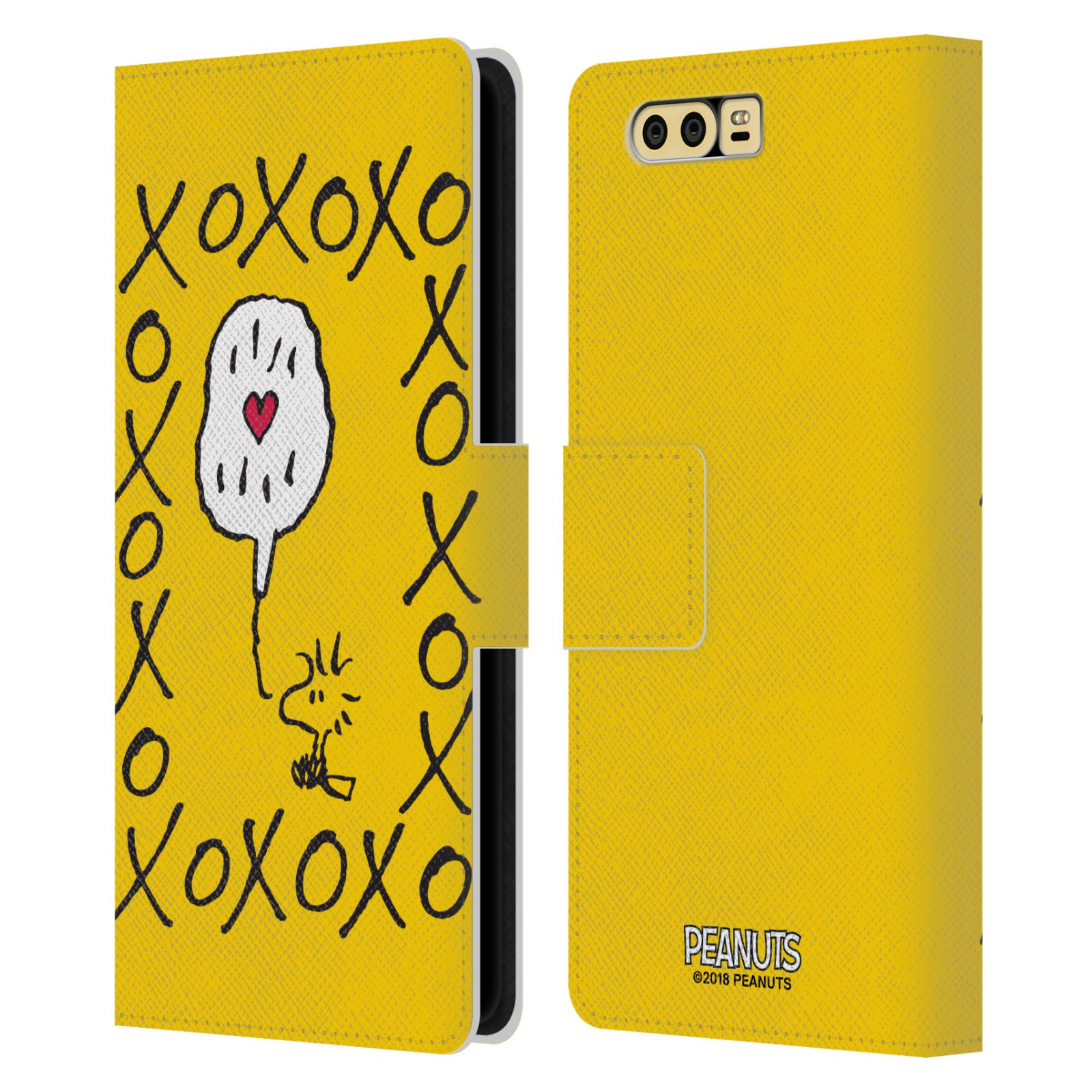 Pouzdro na mobil Honor 9 - Head Case - Peanuts - Woodstock ptáček XOXO