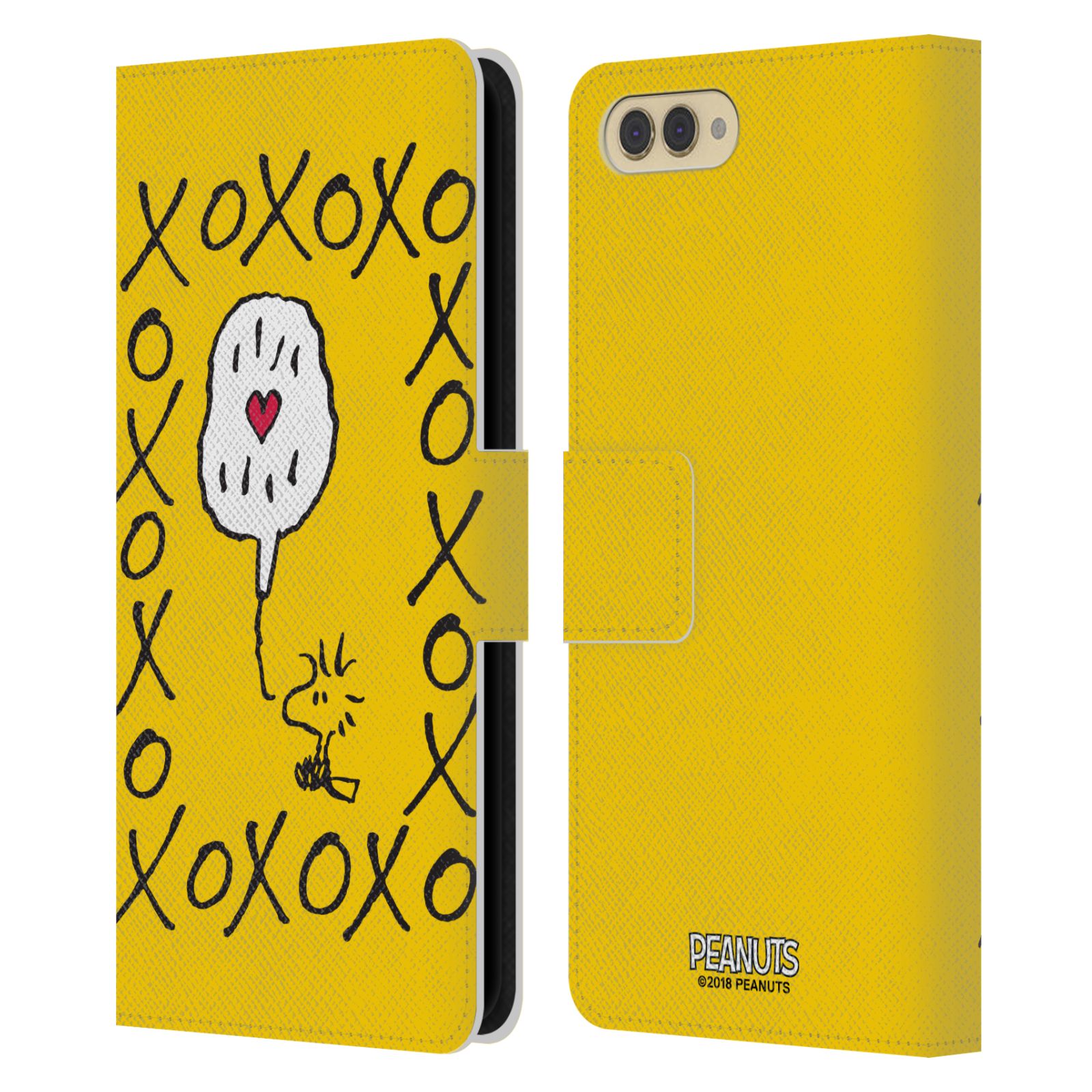 Pouzdro na mobil Honor  View 10 / V10 - Head Case - Peanuts - Woodstock ptáček XOXO