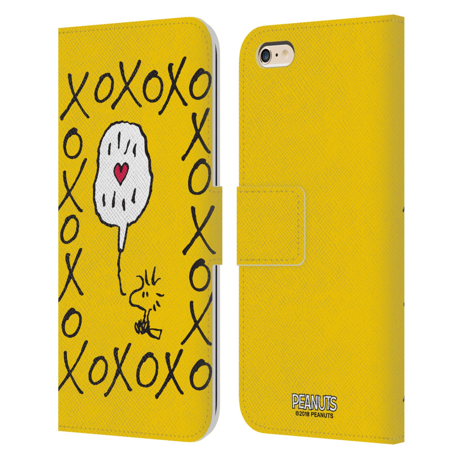 Pouzdro na mobil Apple Iphone 6 PLUS / 6S PLUS - Head Case - Peanuts - Woodstock ptáček XOXO