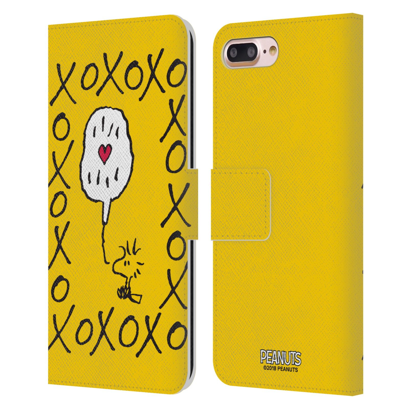 Pouzdro na mobil Apple Iphone 7 Plus / 8 Plus - Head Case - Peanuts - Woodstock ptáček XOXO