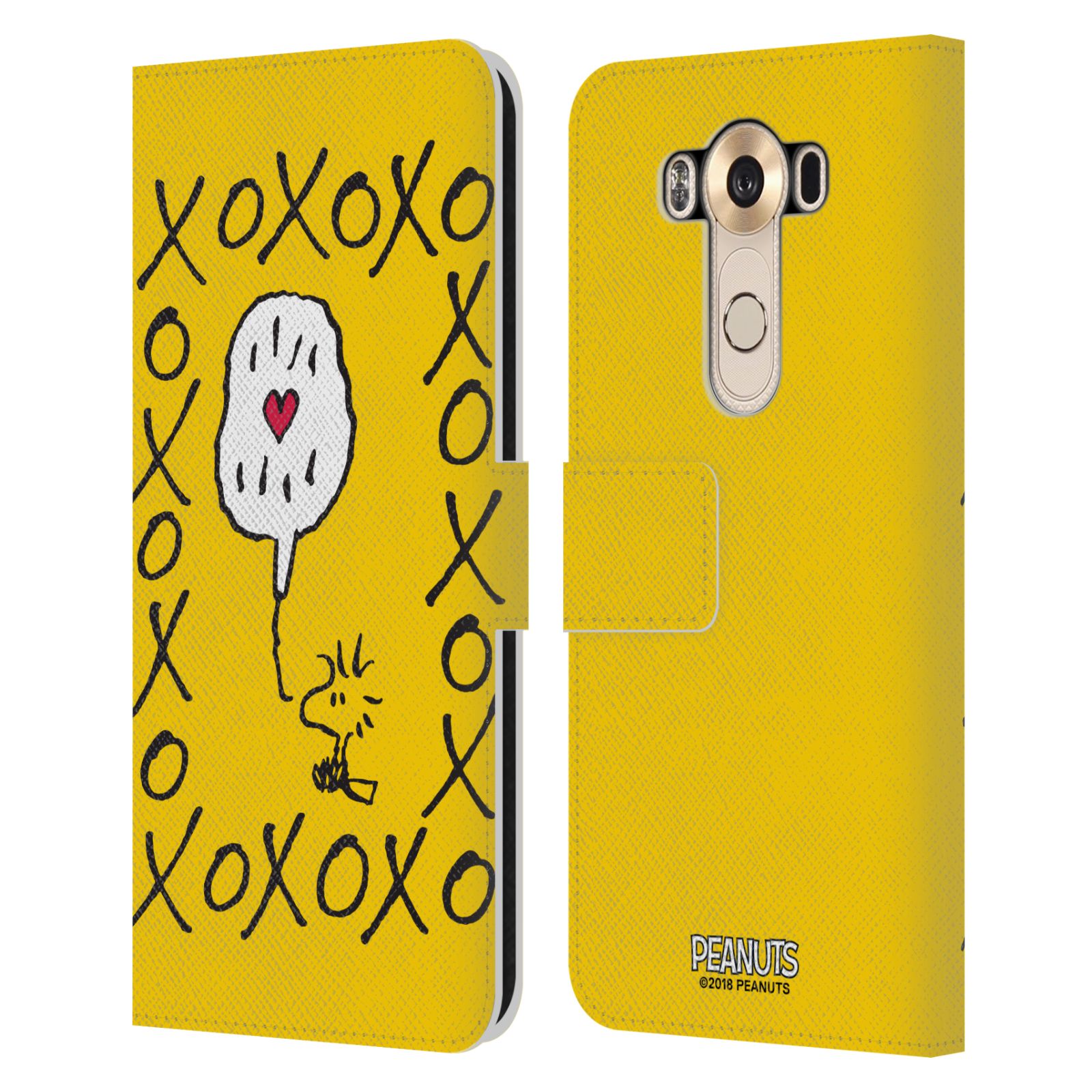 Pouzdro na mobil LG V10 - Head Case - Peanuts - Woodstock ptáček XOXO