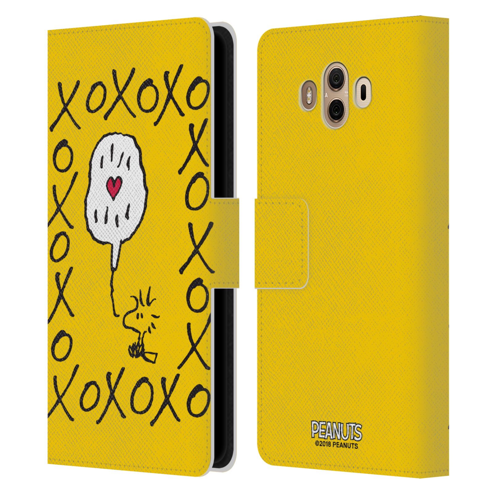 Pouzdro na mobil Huawei Mate 10 - Head Case - Peanuts - Woodstock ptáček XOXO