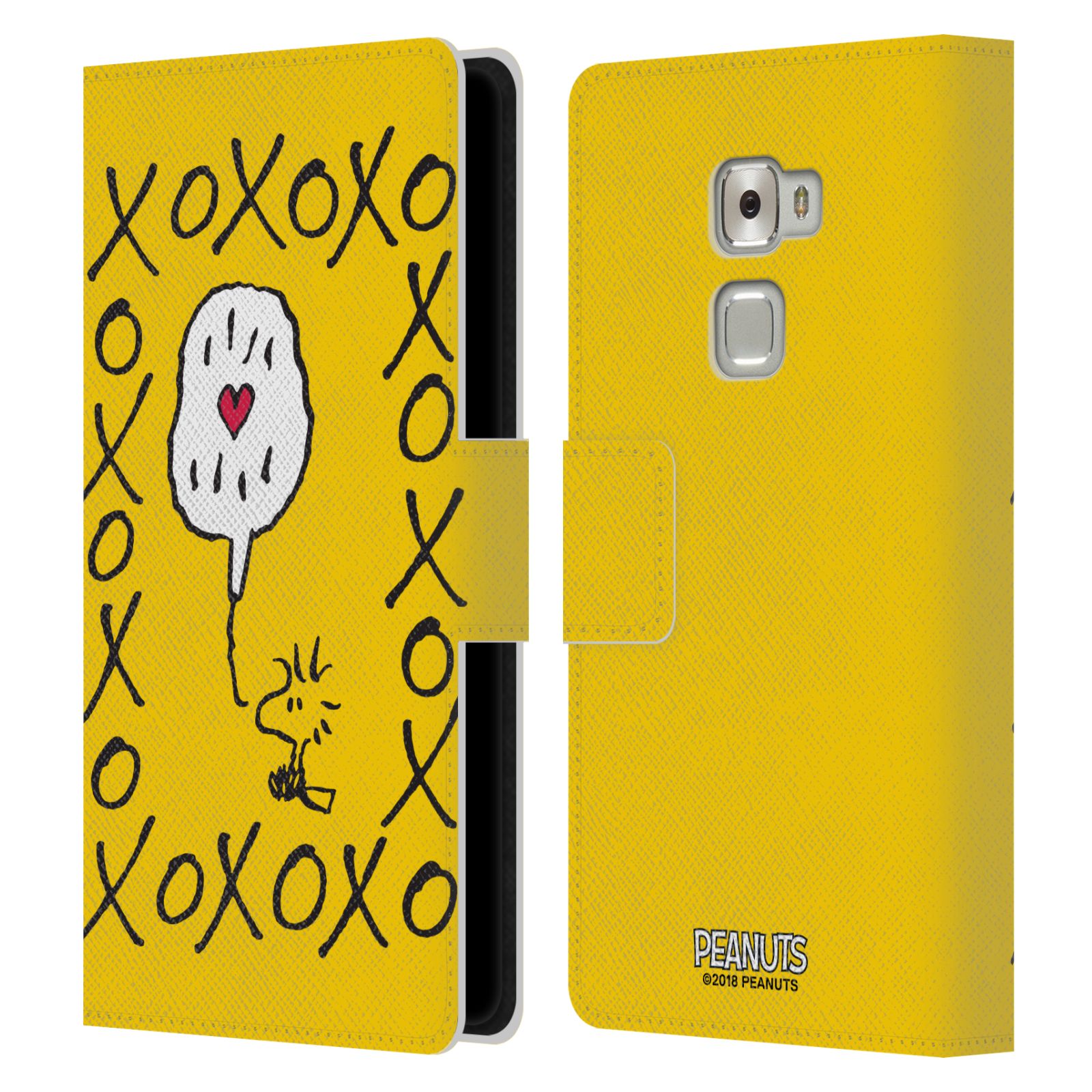 Pouzdro na mobil Huawei Mate S - Head Case - Peanuts - Woodstock ptáček XOXO