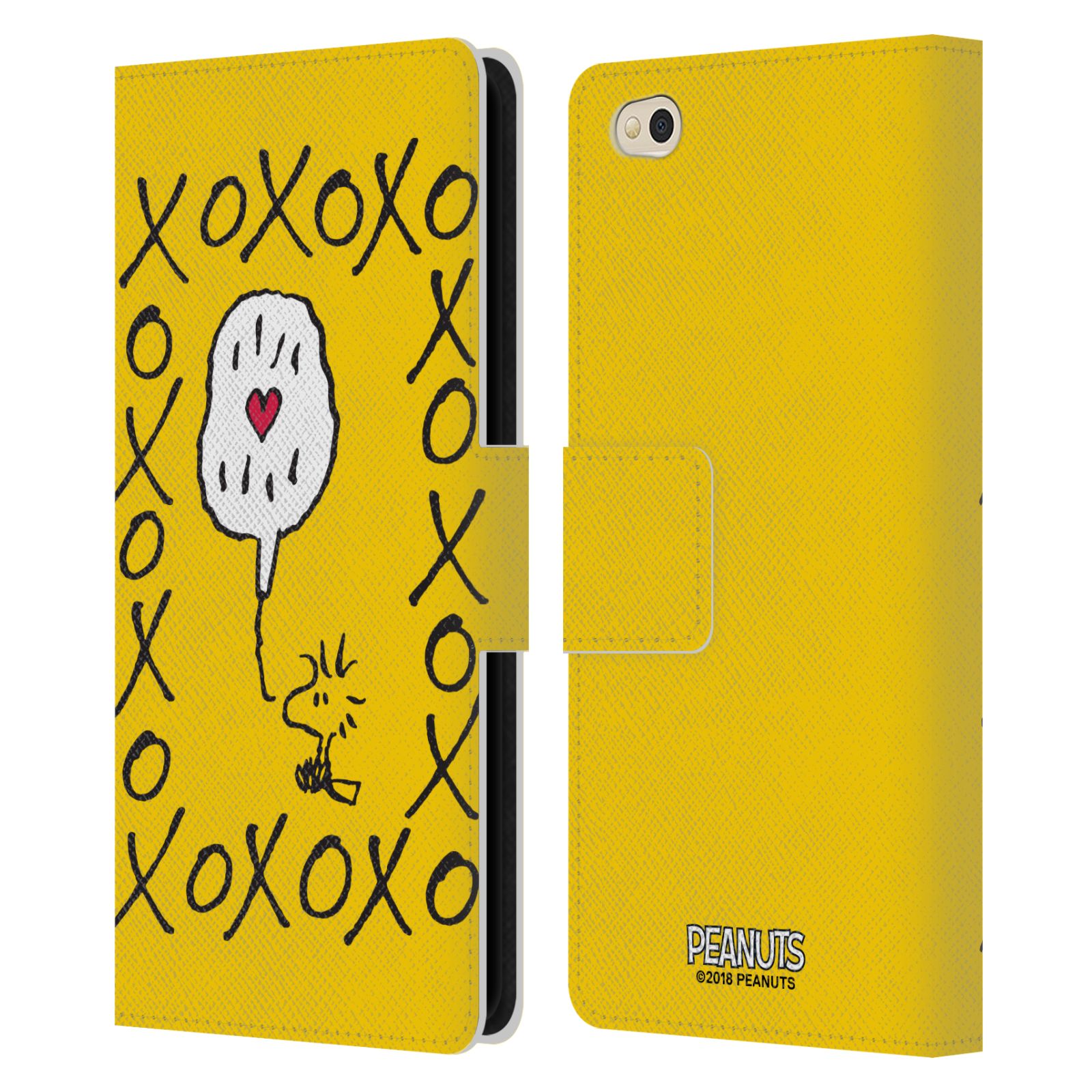 Pouzdro na mobil Xiaomi Mi 5c - Head Case - Peanuts - Woodstock ptáček XOXO
