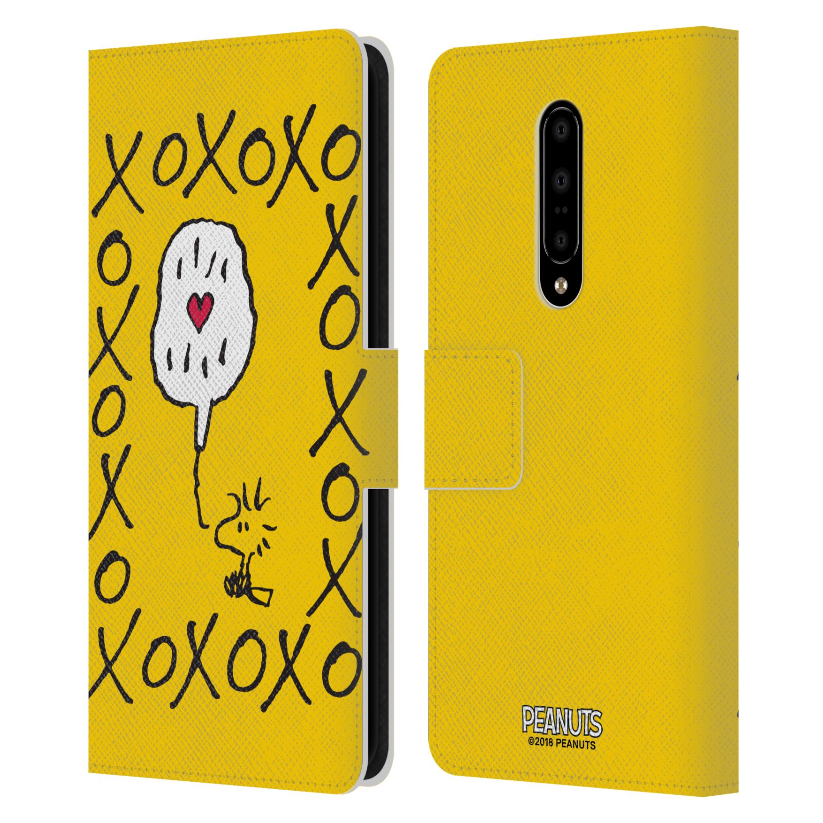 Pouzdro na mobil OnePlus 7 - Head Case - Peanuts - Woodstock ptáček XOXO