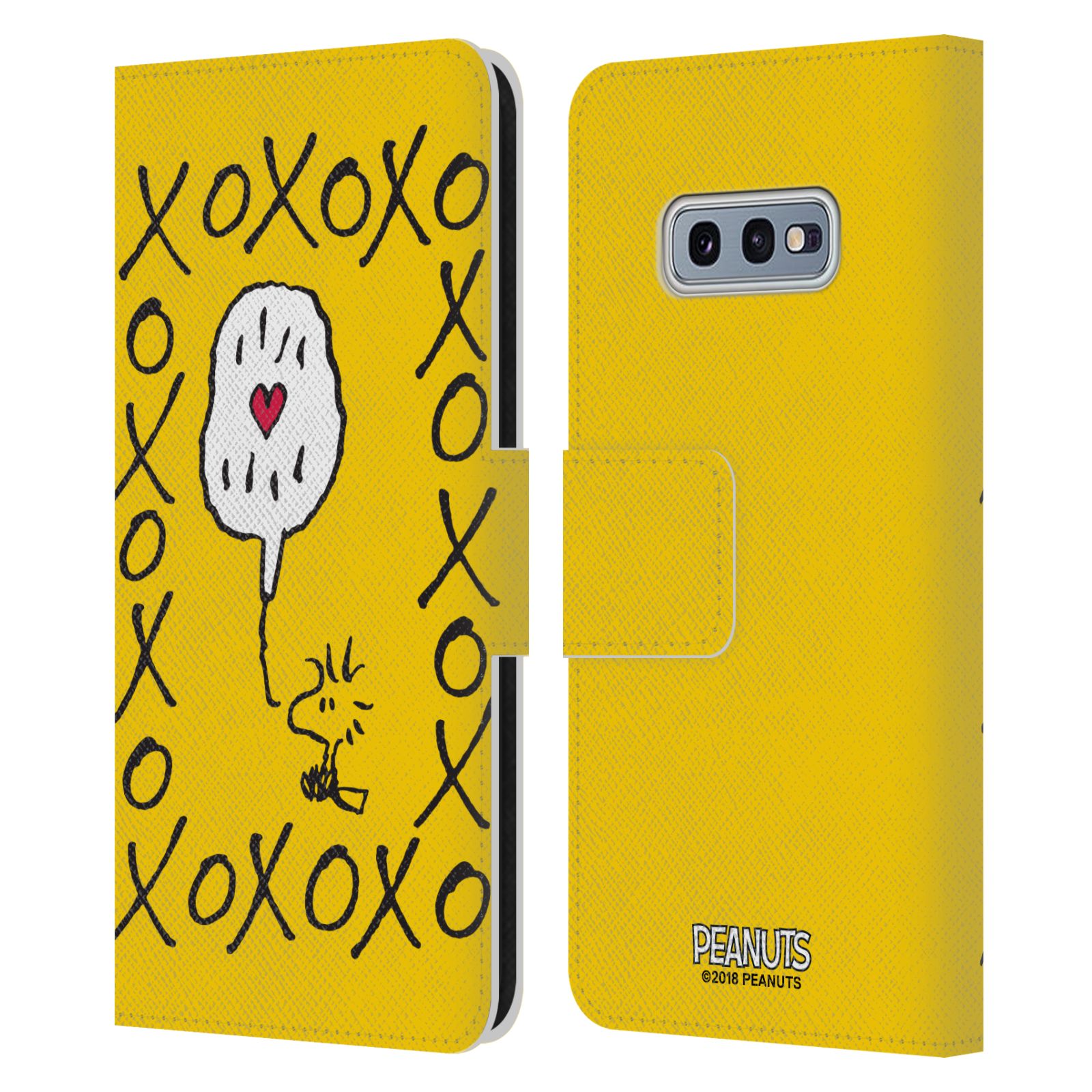 Pouzdro na mobil Samsung Galaxy S10e - Head Case - Peanuts - Woodstock ptáček XOXO