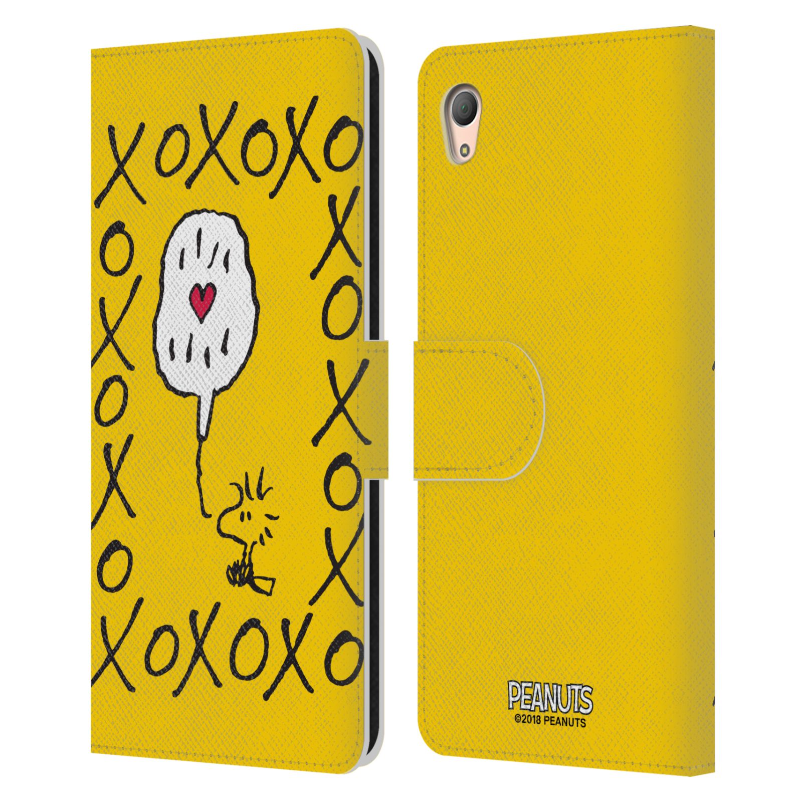 Pouzdro na mobil Sony Xperia Z3 PLUS - Head Case - Peanuts - Woodstock ptáček XOXO