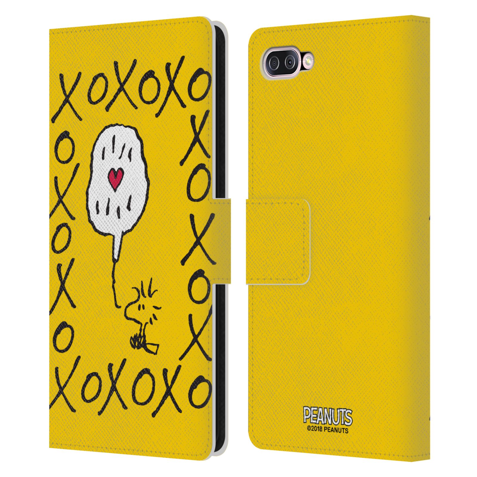 Pouzdro na mobil Asus Zenfone 4 Max ZC554KL - Head Case - Peanuts - Woodstock ptáček XOXO