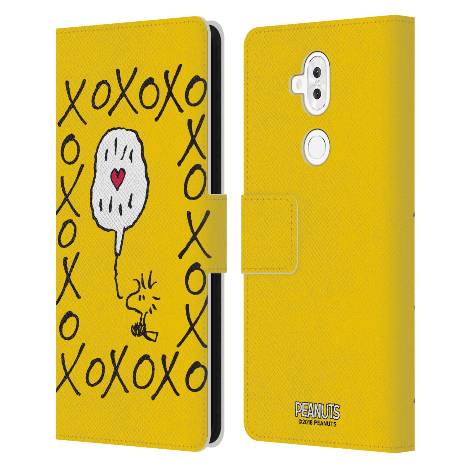 Pouzdro na mobil Asus Zenfone 5 ZC600KL - Head Case - Peanuts - Woodstock ptáček XOXO