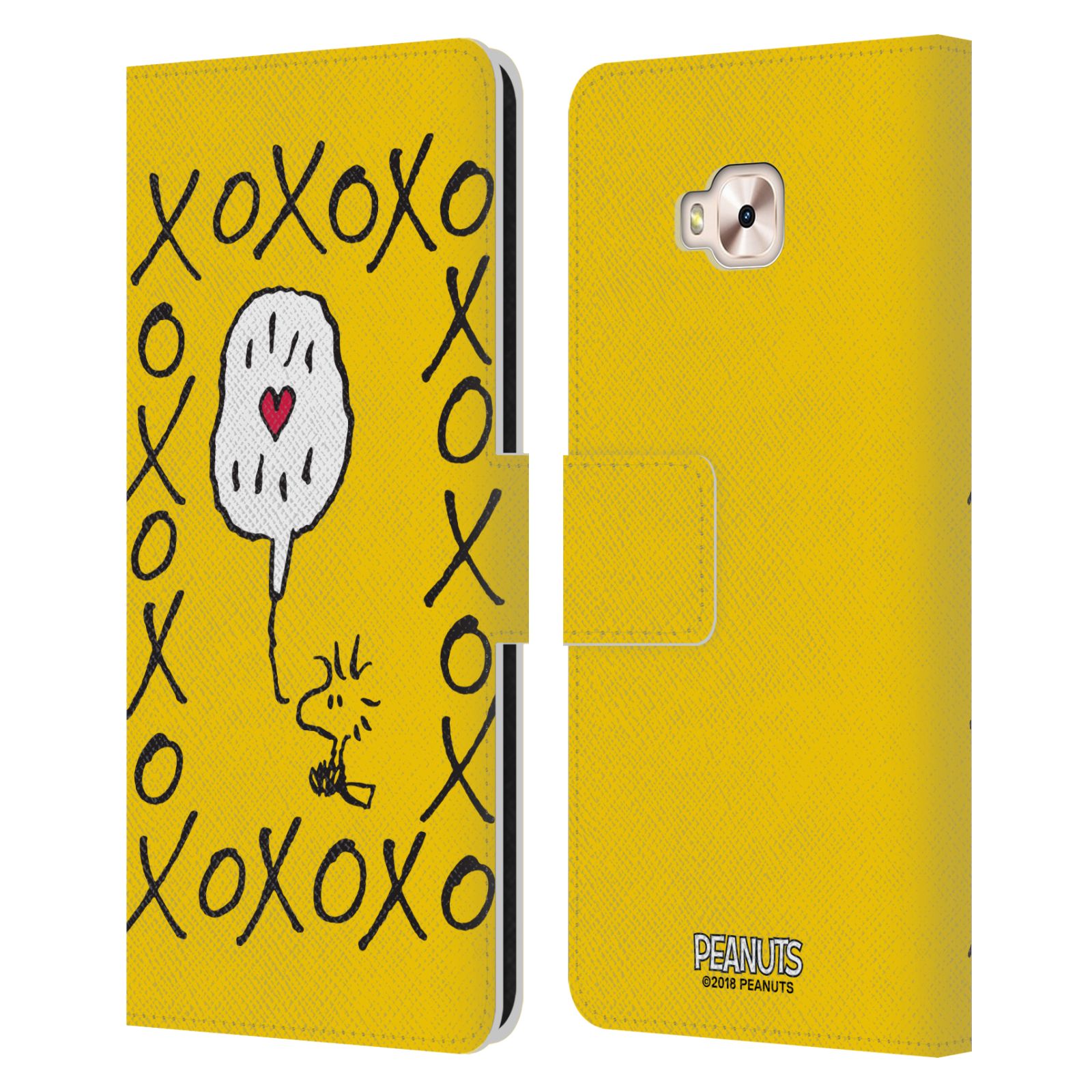 Pouzdro na mobil Asus Zenfone 4 Selfie Pro ZD552KL - Head Case - Peanuts - Woodstock ptáček XOXO