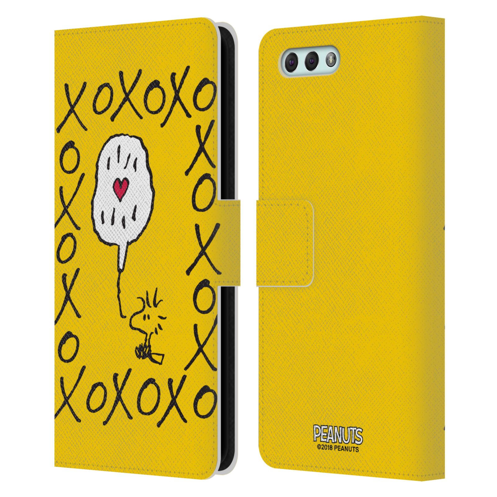Pouzdro na mobil Asus Zenfone 4 ZE554KL - Head Case - Peanuts - Woodstock ptáček XOXO