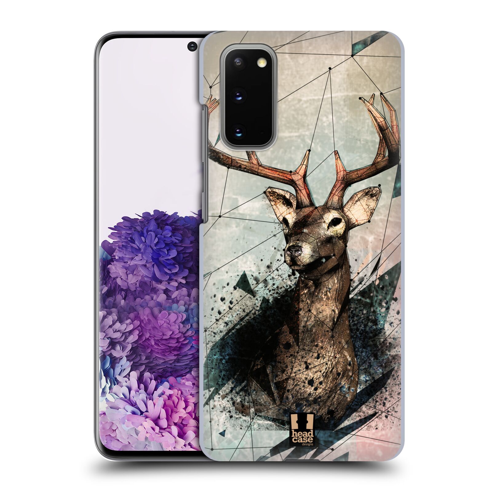 Pouzdro na mobil Samsung Galaxy S20 - HEAD CASE - vzor Skica zvíře kreslené jelen