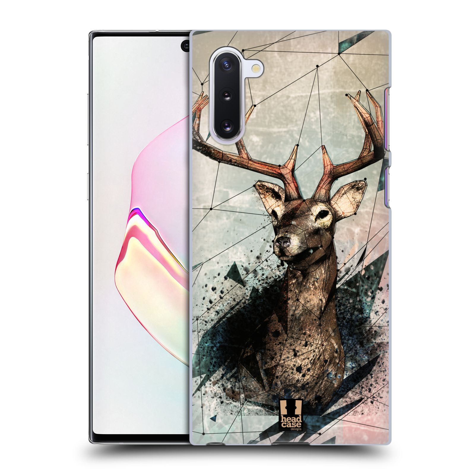 Pouzdro na mobil Samsung Galaxy Note 10 - HEAD CASE - vzor Skica zvíře kreslené jelen