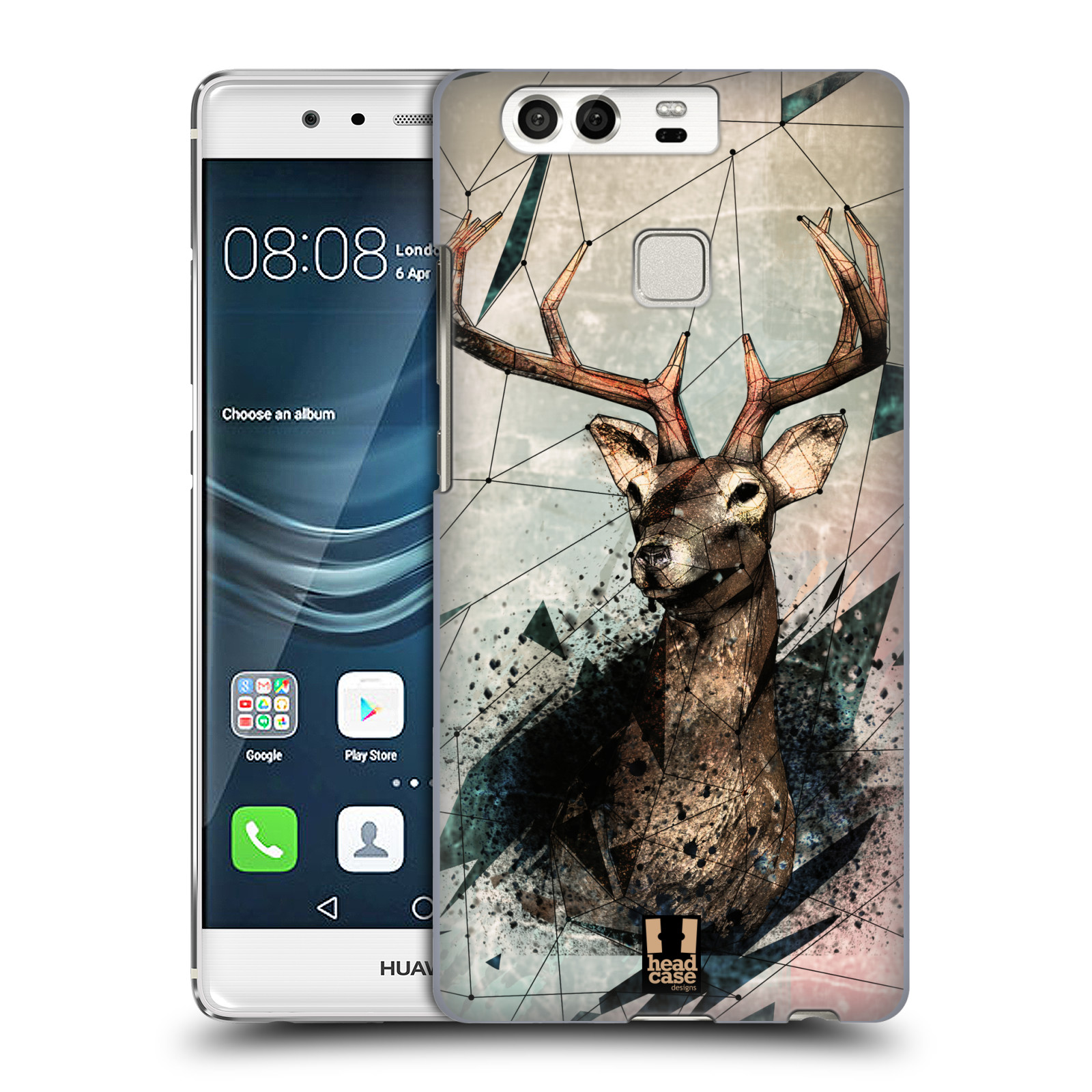 HEAD CASE plastový obal na mobil Huawei P9 / P9 DUAL SIM vzor Skica zvíře kreslené jelen