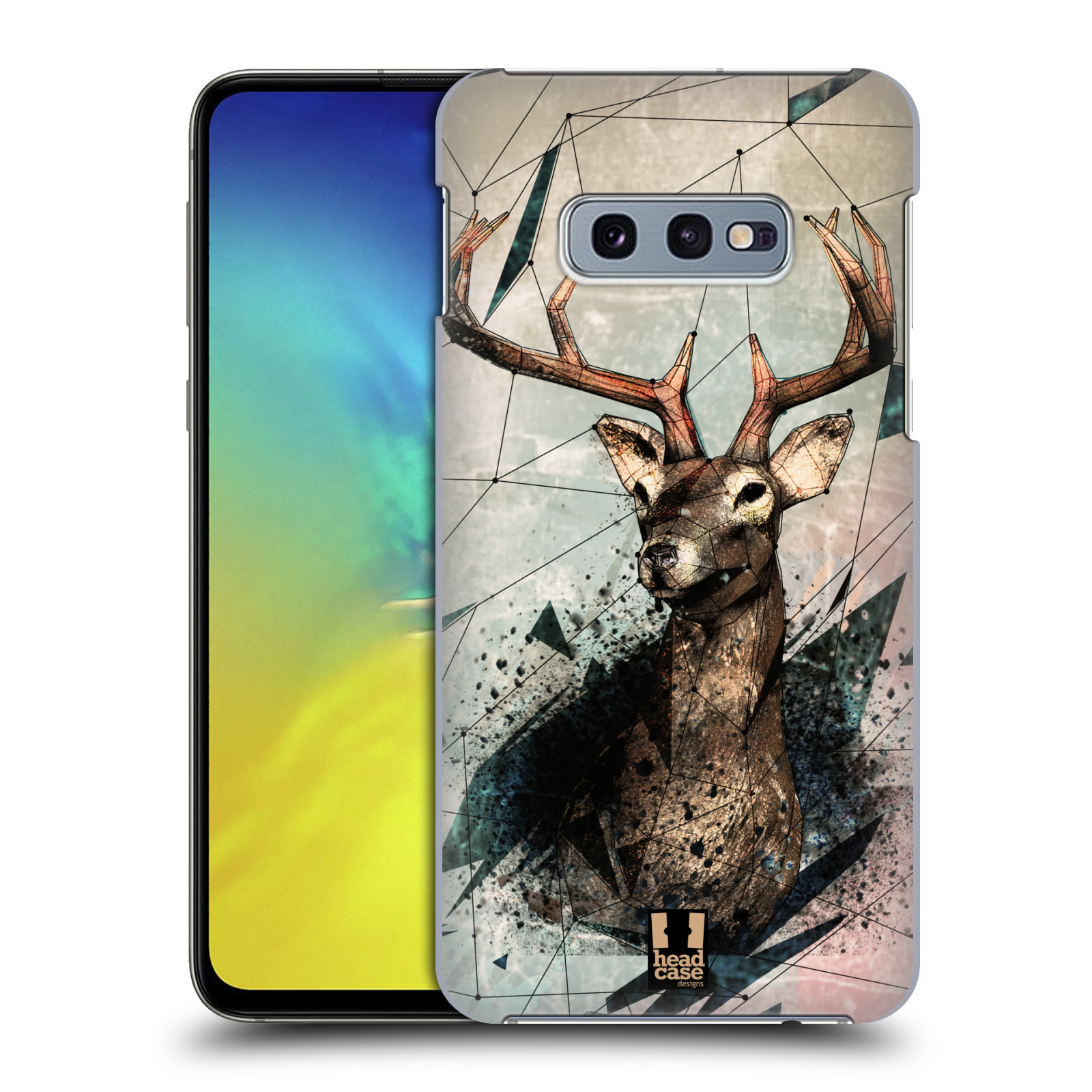 Pouzdro na mobil Samsung Galaxy S10e - HEAD CASE - vzor Skica zvíře kreslené jelen