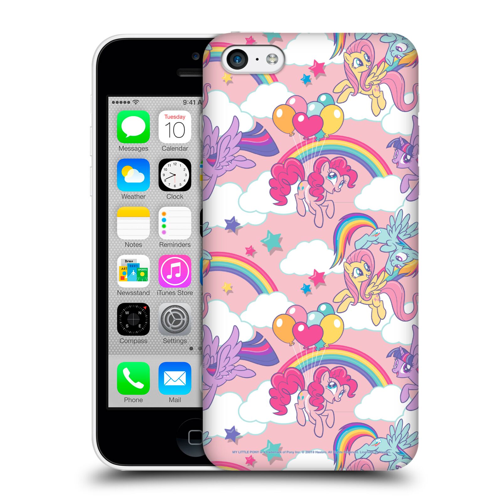 Zadní obal pro mobil Apple Iphone 5C - HEAD CASE - My Little Pony - růžová