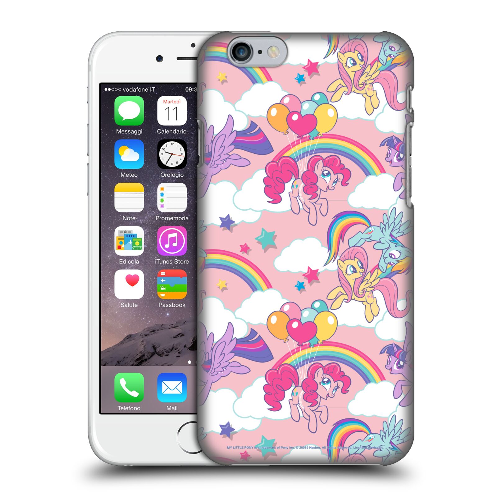Zadní obal pro mobil Apple Iphone 6/6S - HEAD CASE - My Little Pony - růžová