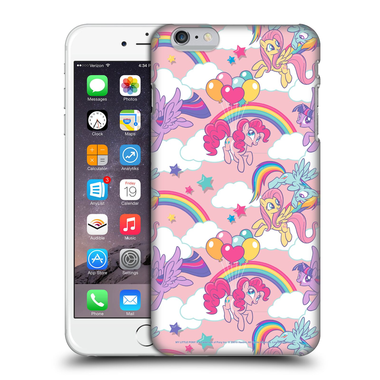Zadní obal pro mobil Apple Iphone 6 PLUS / 6S PLUS - HEAD CASE - My Little Pony - růžová