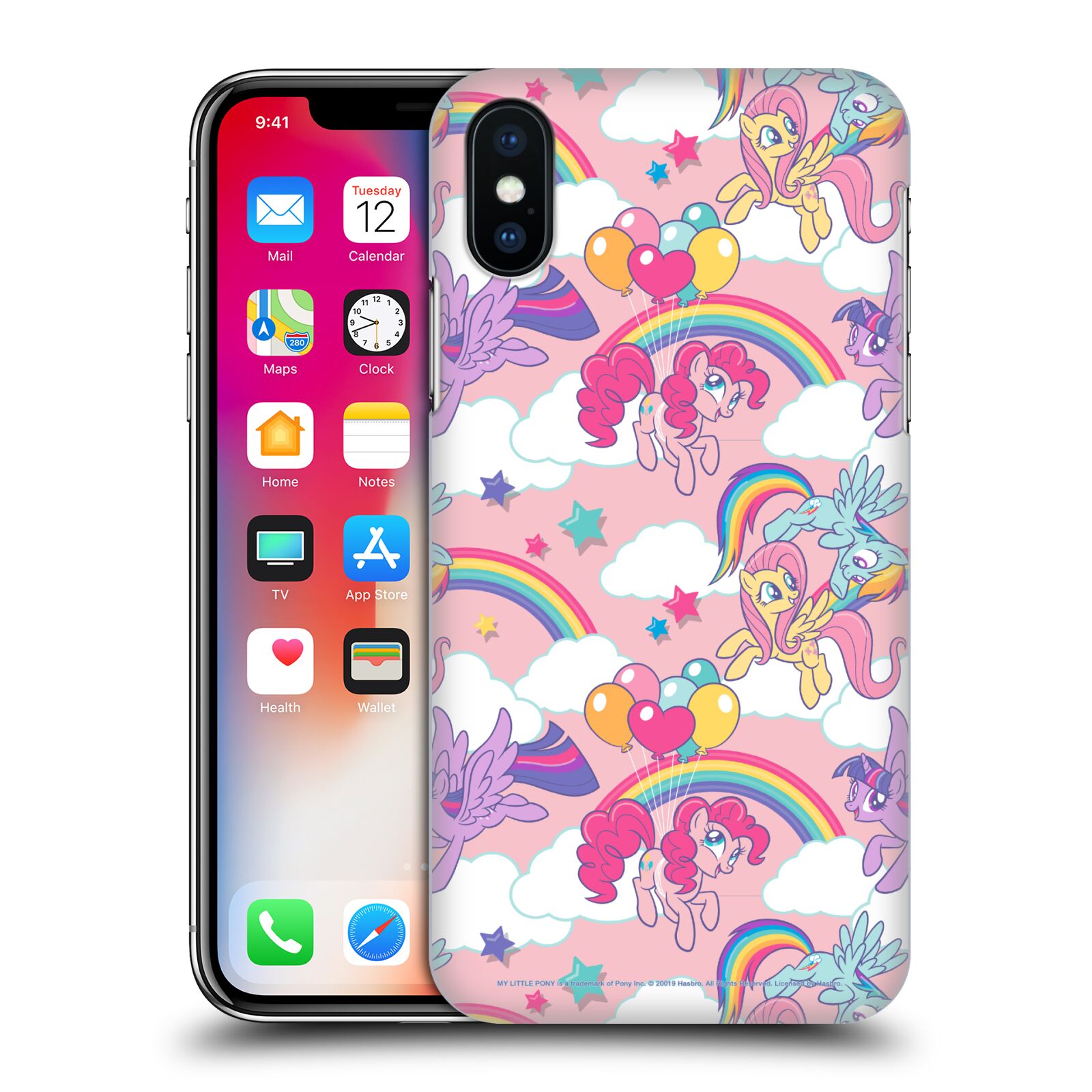 Zadní obal pro mobil Apple Iphone X / XS - HEAD CASE - My Little Pony - růžová