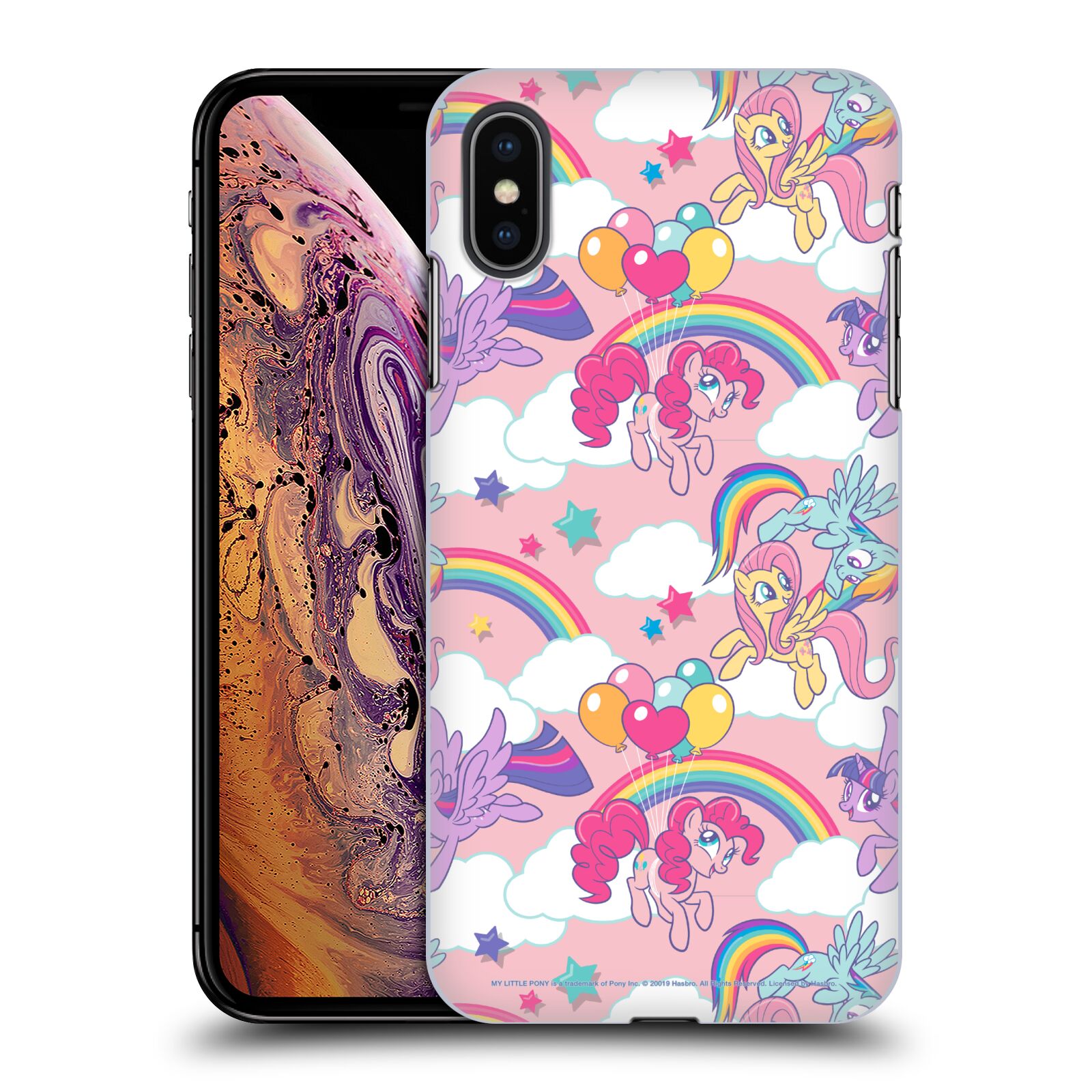 Zadní obal pro mobil Apple Iphone XS MAX - HEAD CASE - My Little Pony - růžová