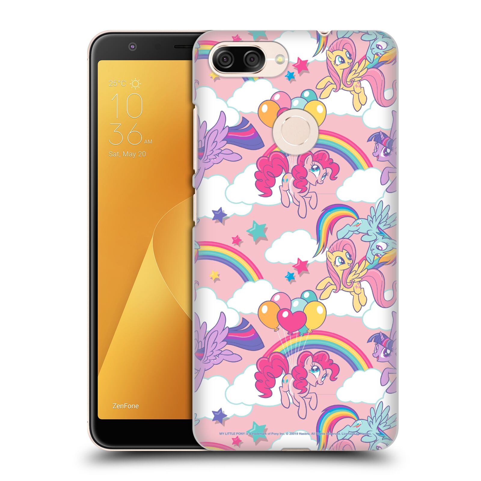 Zadní obal pro mobil Asus Zenfone Max Plus (M1) - HEAD CASE - My Little Pony - růžová