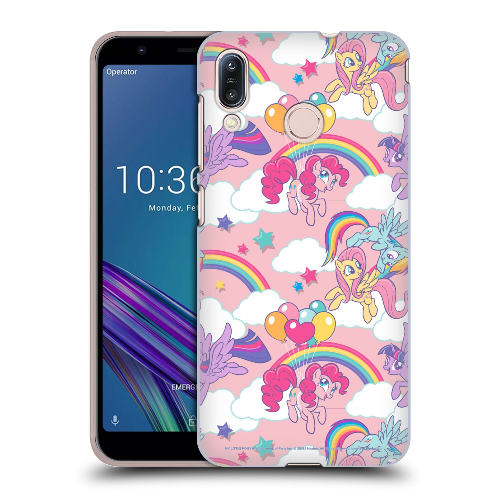 Zadní obal pro mobil Asus Zenfone Max (M1) ZB555KL - HEAD CASE - My Little Pony - růžová