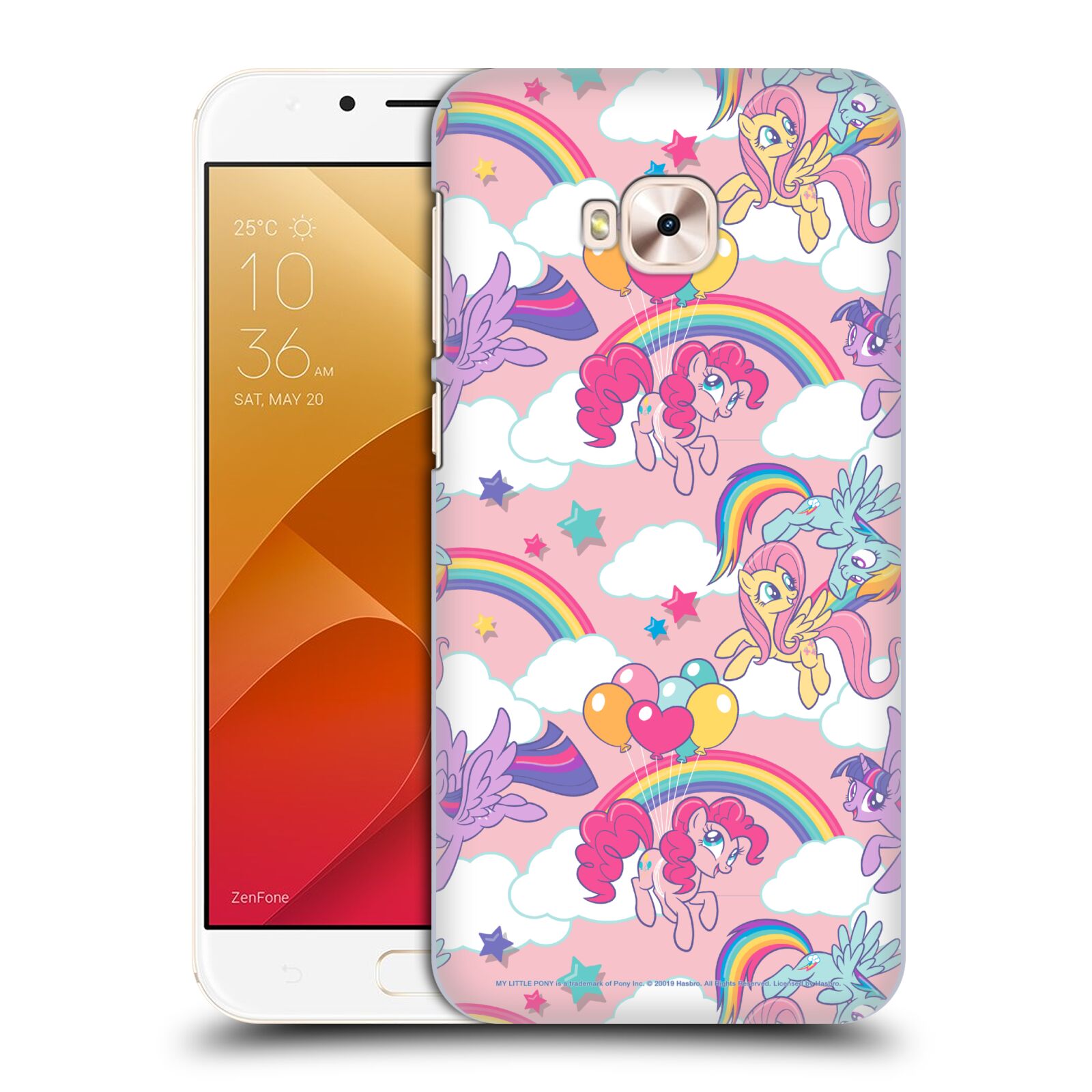 Zadní obal pro mobil Asus Zenfone 4 Selfie Pro ZD552KL - HEAD CASE - My Little Pony - růžová