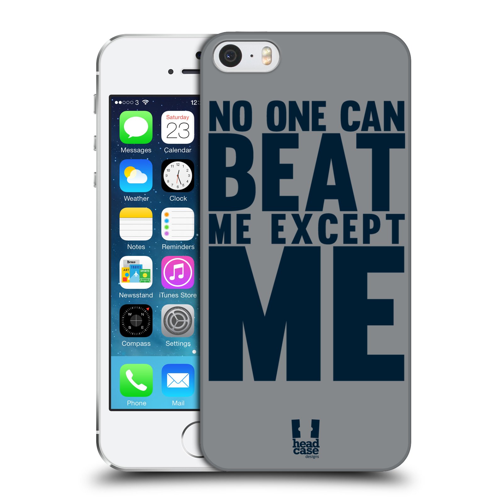 Plastové pouzdro pro mobil Apple Iphone 5 / 5S / SE Sportovní tématika síla vůle Beat ME