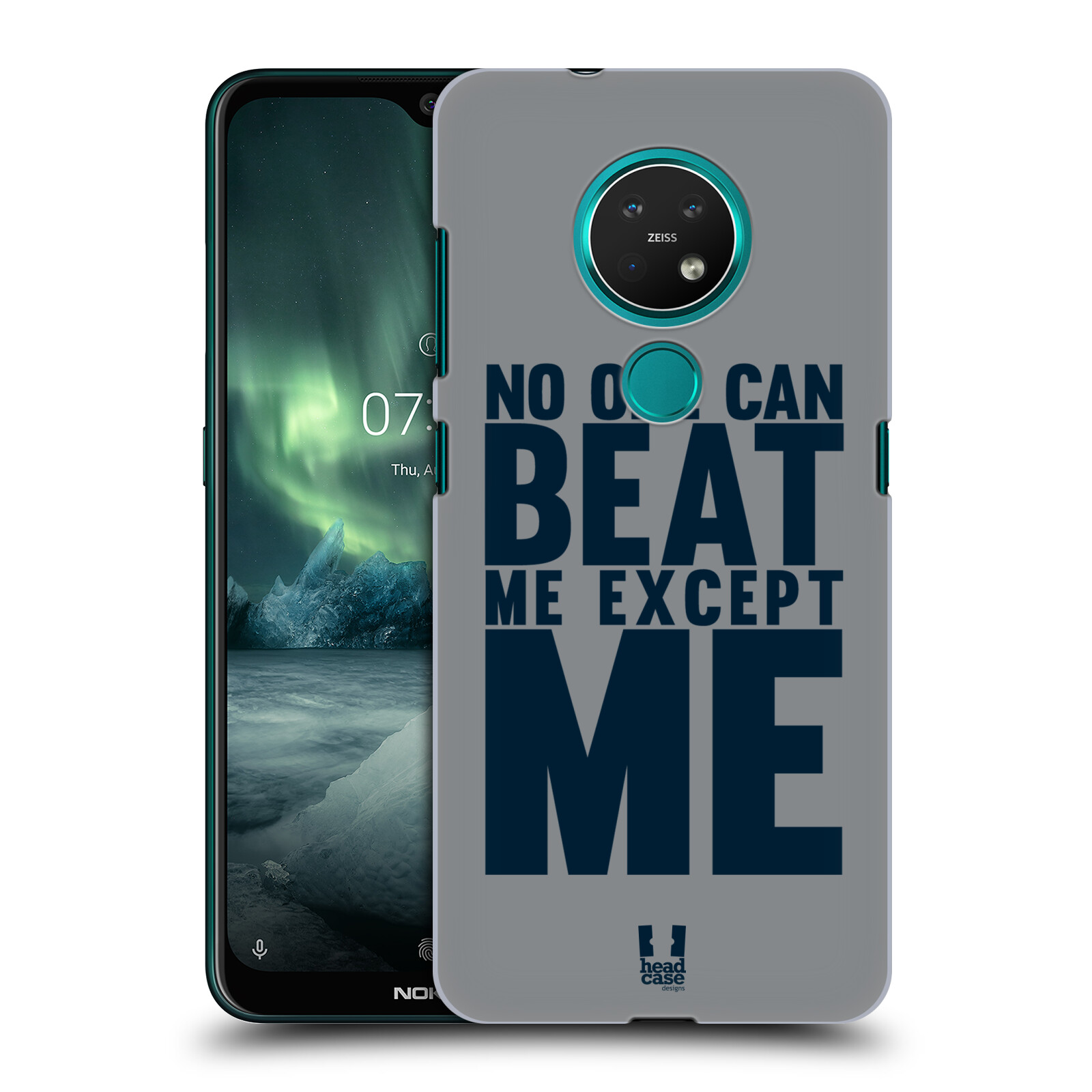 Pouzdro na mobil NOKIA 7.2 - HEAD CASE - Sportovní tématika síla vůle Beat ME