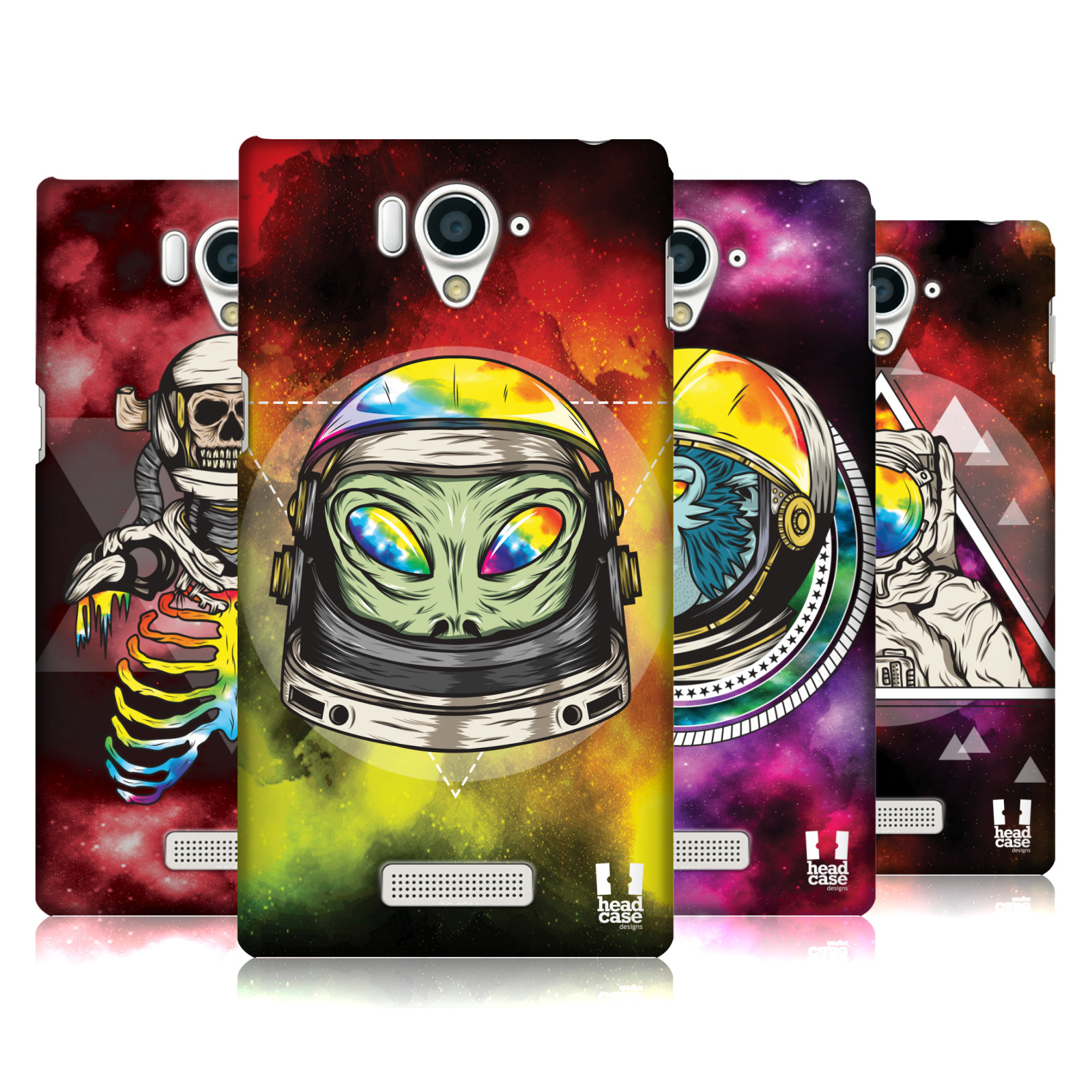 HEAD-CASE-DESIGNS-RAINBOW-ASTRONAUT-HARD-BACK-CASE-FOR-SHARP-PHONES