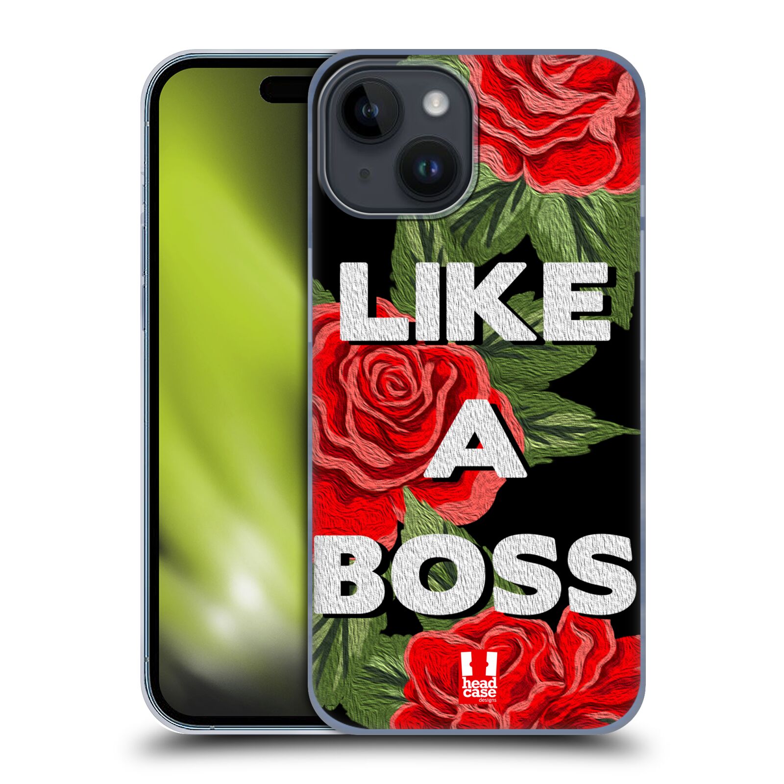 Plastový obal HEAD CASE na mobil Apple Iphone 15  - Like a Boss