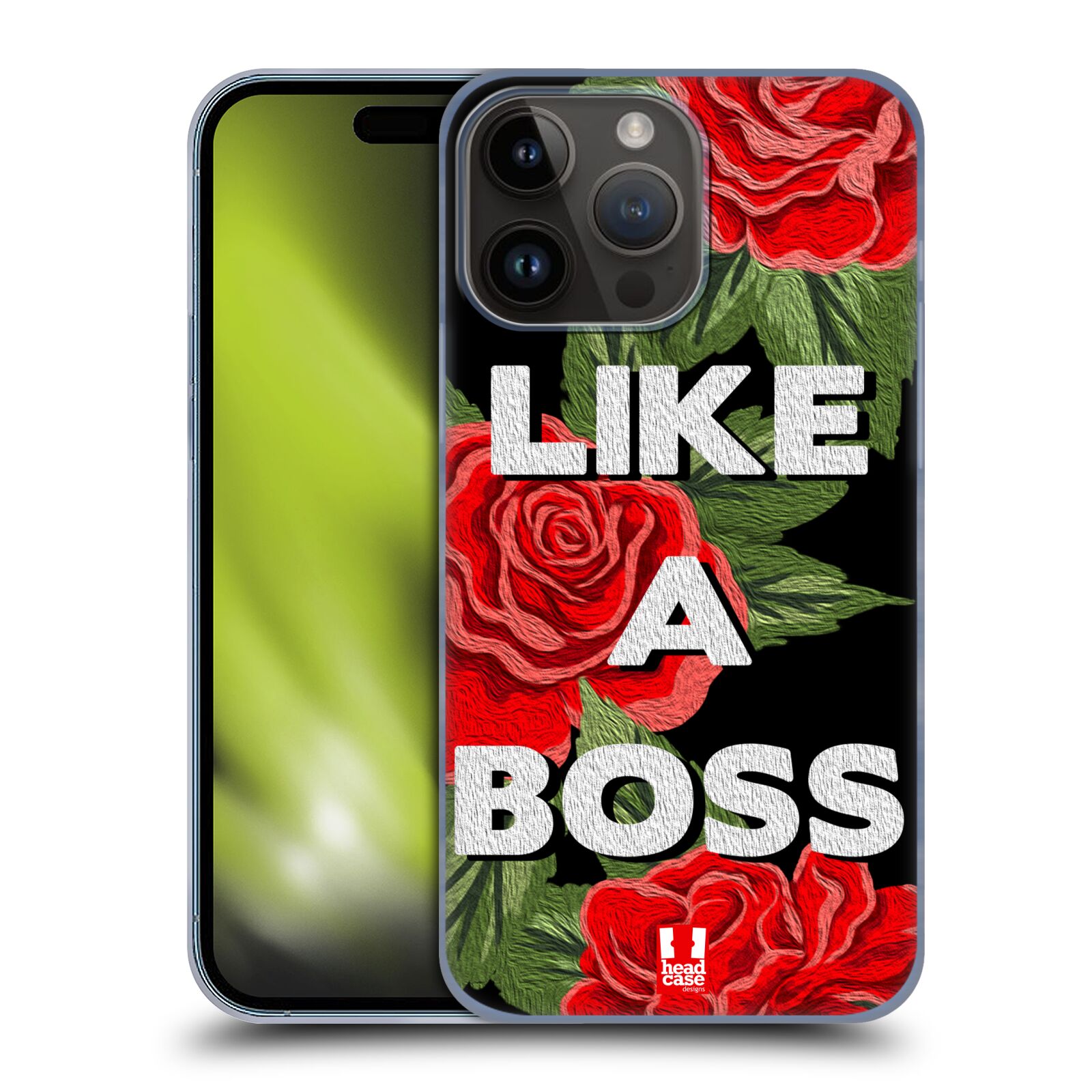 Plastový obal HEAD CASE na mobil Apple Iphone 15 PRO MAX  - Like a Boss
