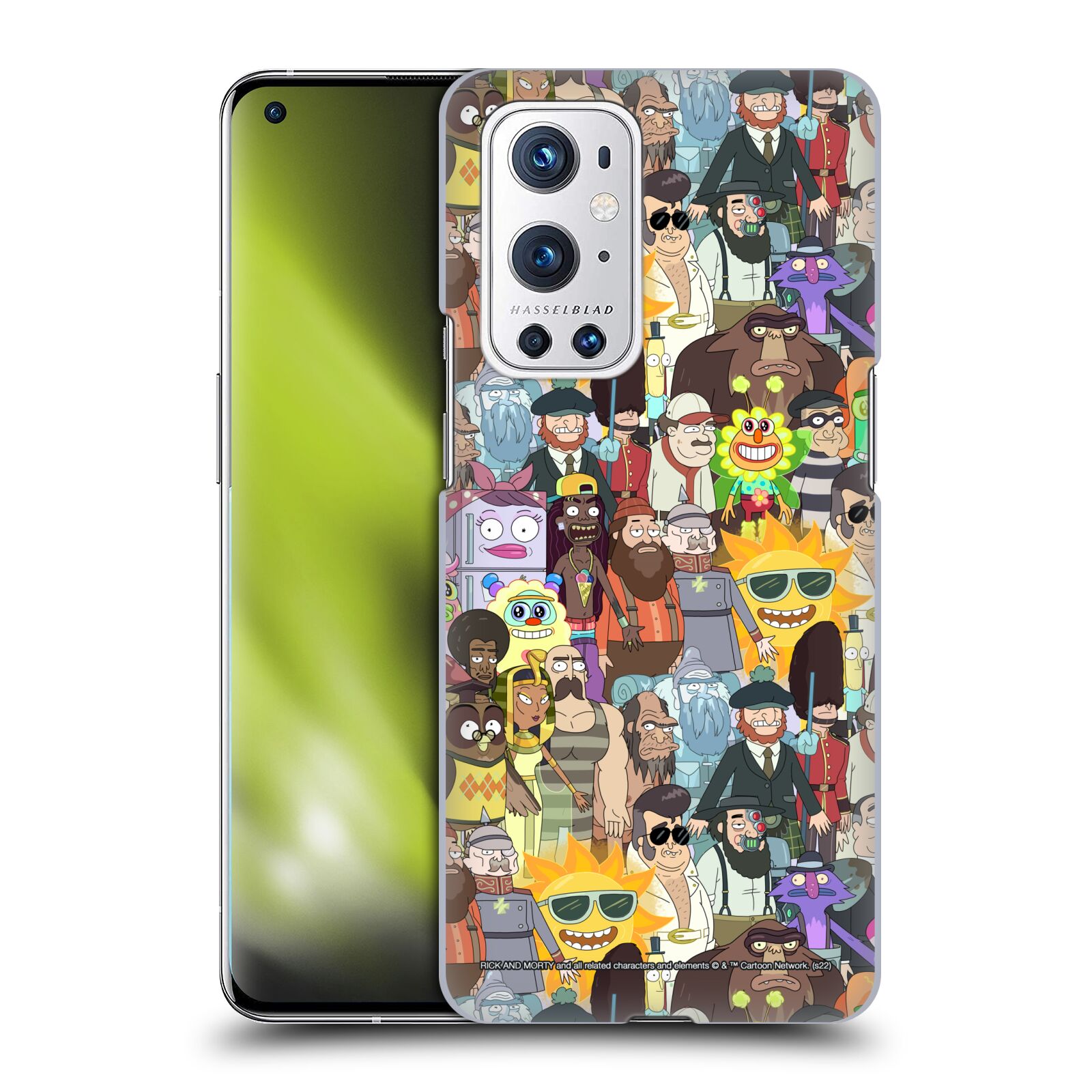 Obal na mobil OnePlus 9 PRO - HEAD CASE - Rick a Morty - 3. sezóna postavy