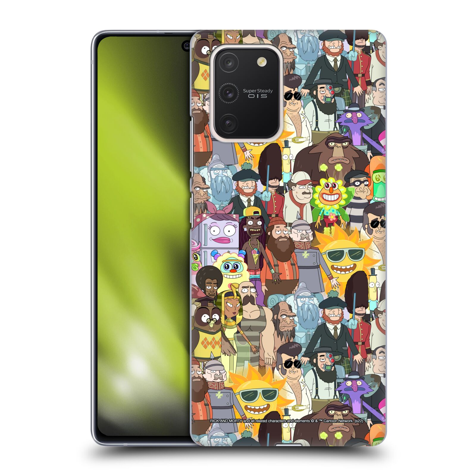 Obal na mobil Samsung Galaxy S10 LITE - HEAD CASE - Rick a Morty - 3. sezóna postavy
