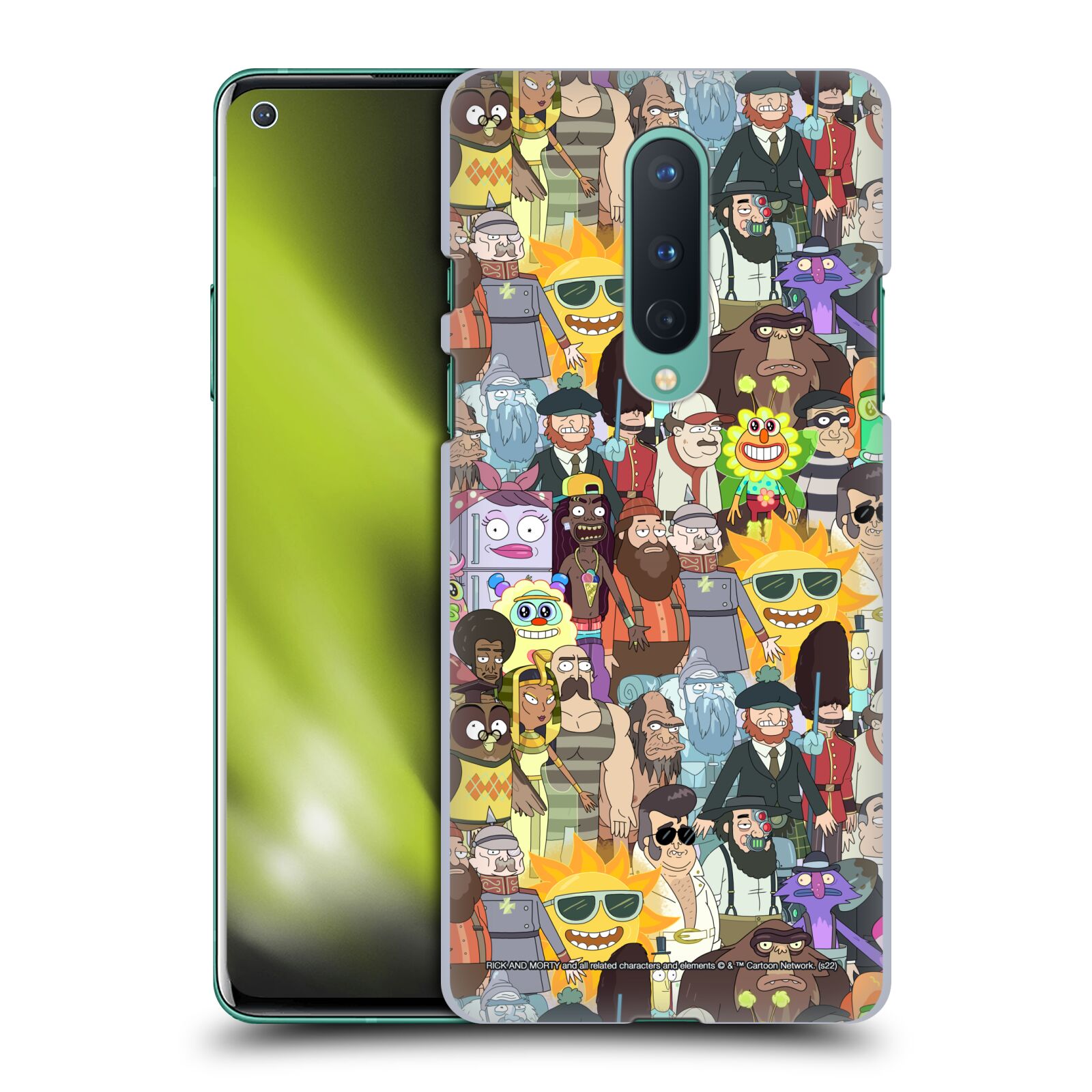 Obal na mobil OnePlus 8 5G - HEAD CASE - Rick a Morty - 3. sezóna postavy