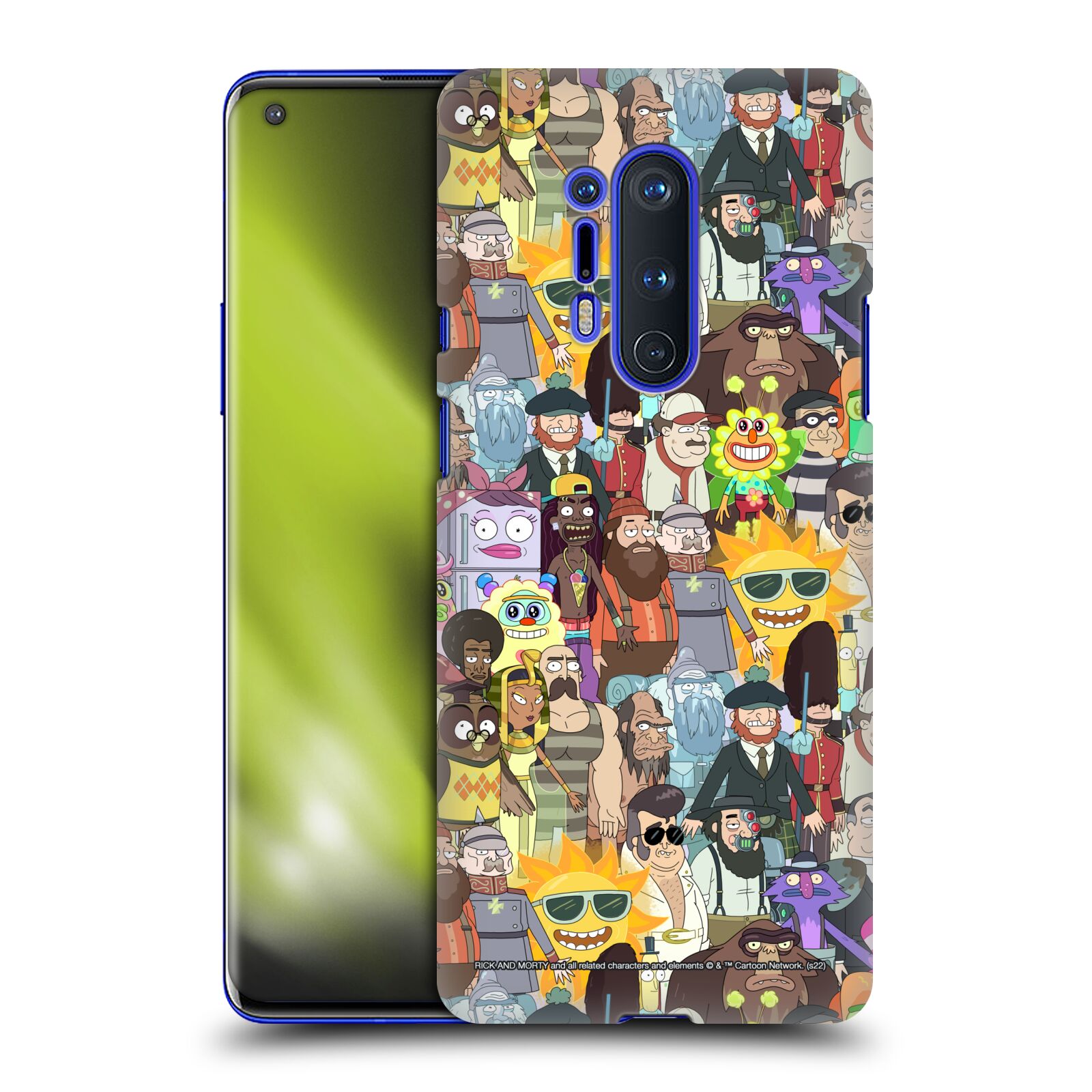 Obal na mobil OnePlus 8 PRO 5G - HEAD CASE - Rick a Morty - 3. sezóna postavy