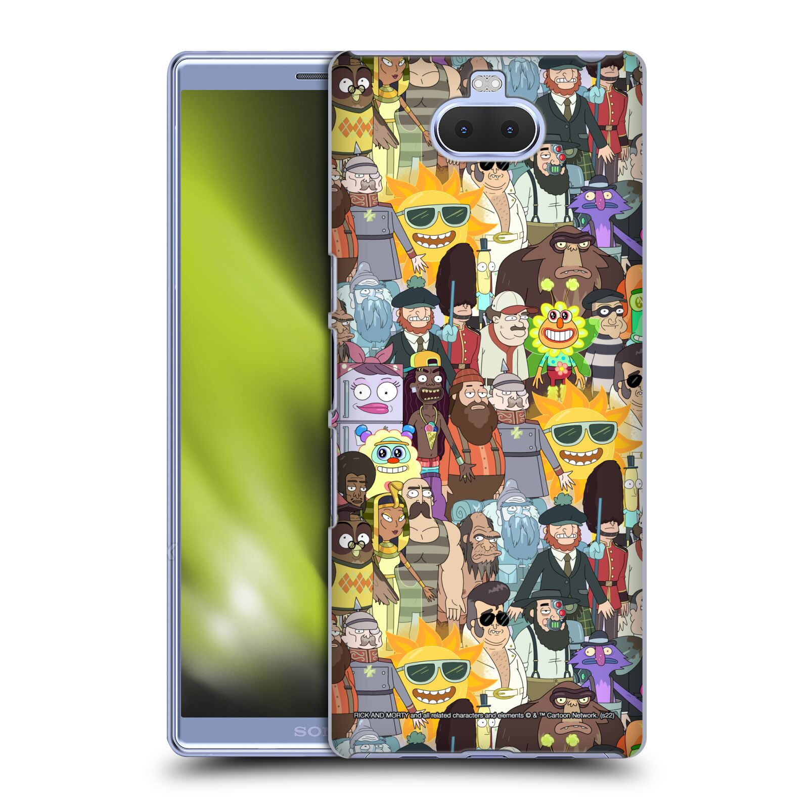 Obal na mobil Sony Xperia 10 - HEAD CASE - Rick a Morty - 3. sezóna postavy