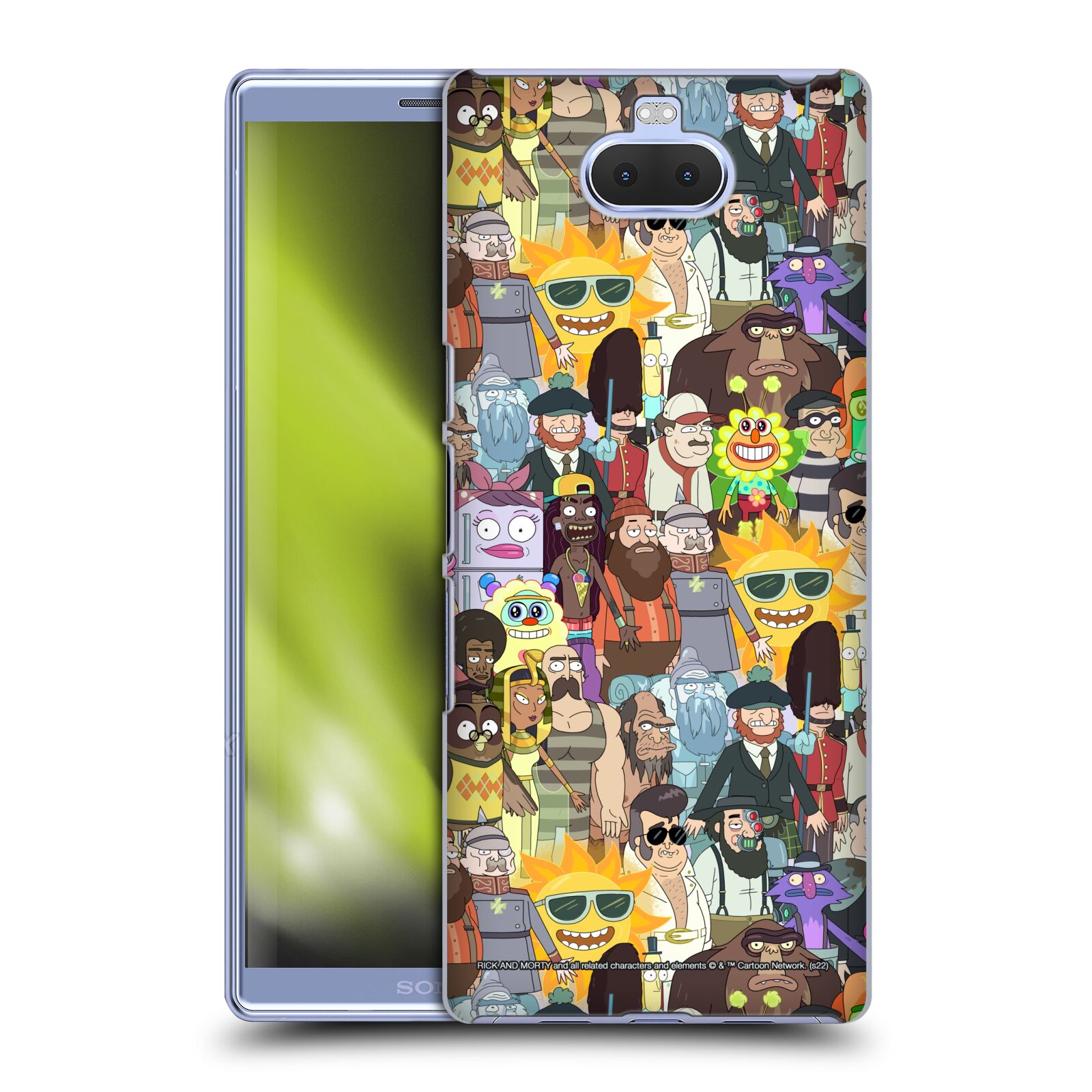 Obal na mobil Sony Xperia 10 Plus - HEAD CASE - Rick a Morty - 3. sezóna postavy