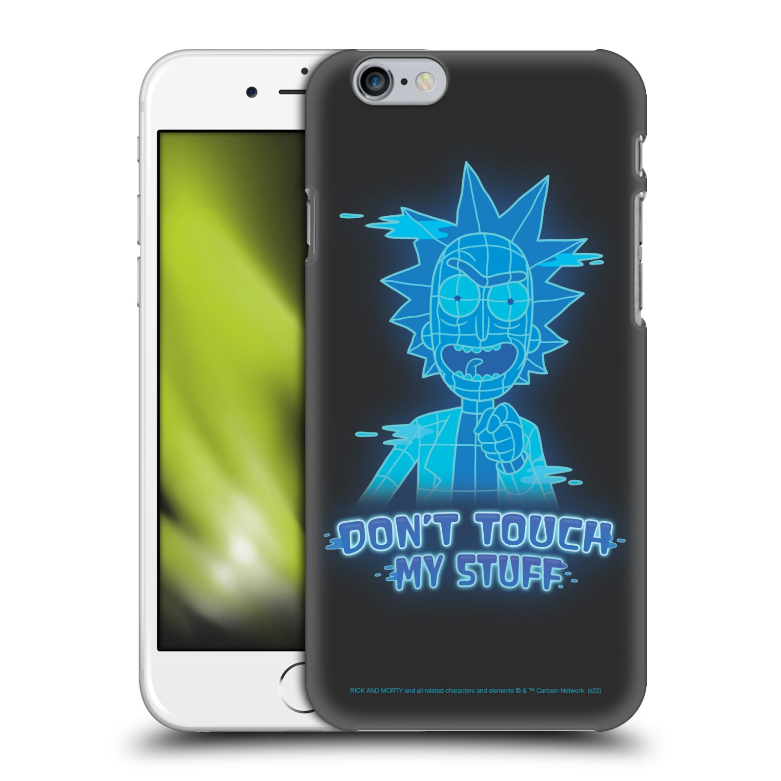 Obal na mobil Apple Iphone 6/6S - HEAD CASE - Rick a Morty - Rozlobený Rick Sanchez