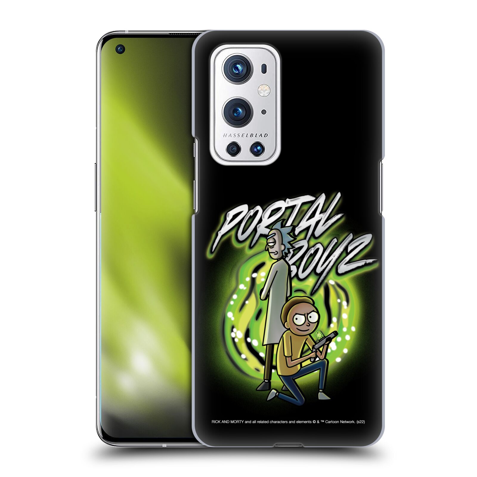 Obal na mobil OnePlus 9 PRO - HEAD CASE - Rick a Morty - Portal Boyz
