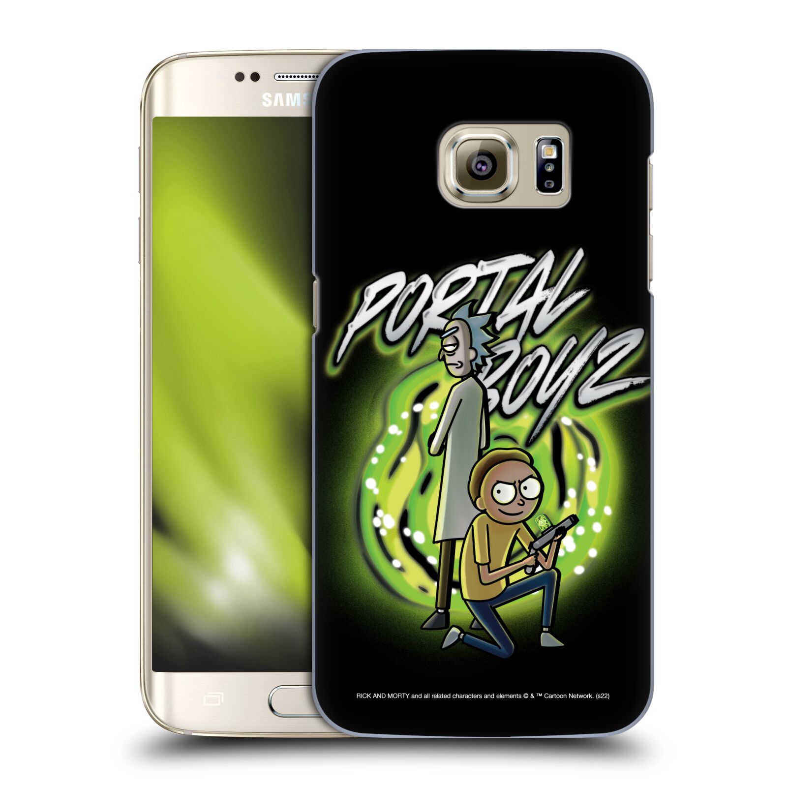 Obal na mobil Samsung Galaxy S7 EDGE - HEAD CASE - Rick a Morty - Portal Boyz
