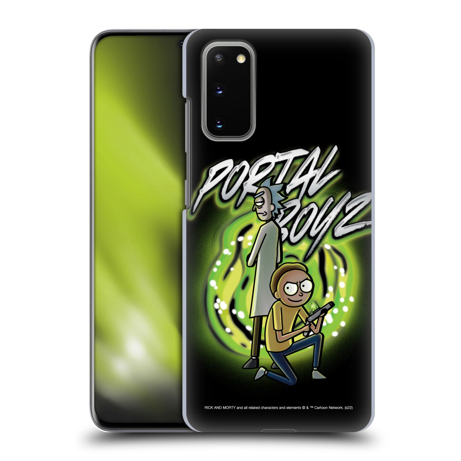 Obal na mobil Samsung Galaxy S20 - HEAD CASE - Rick a Morty - Portal Boyz