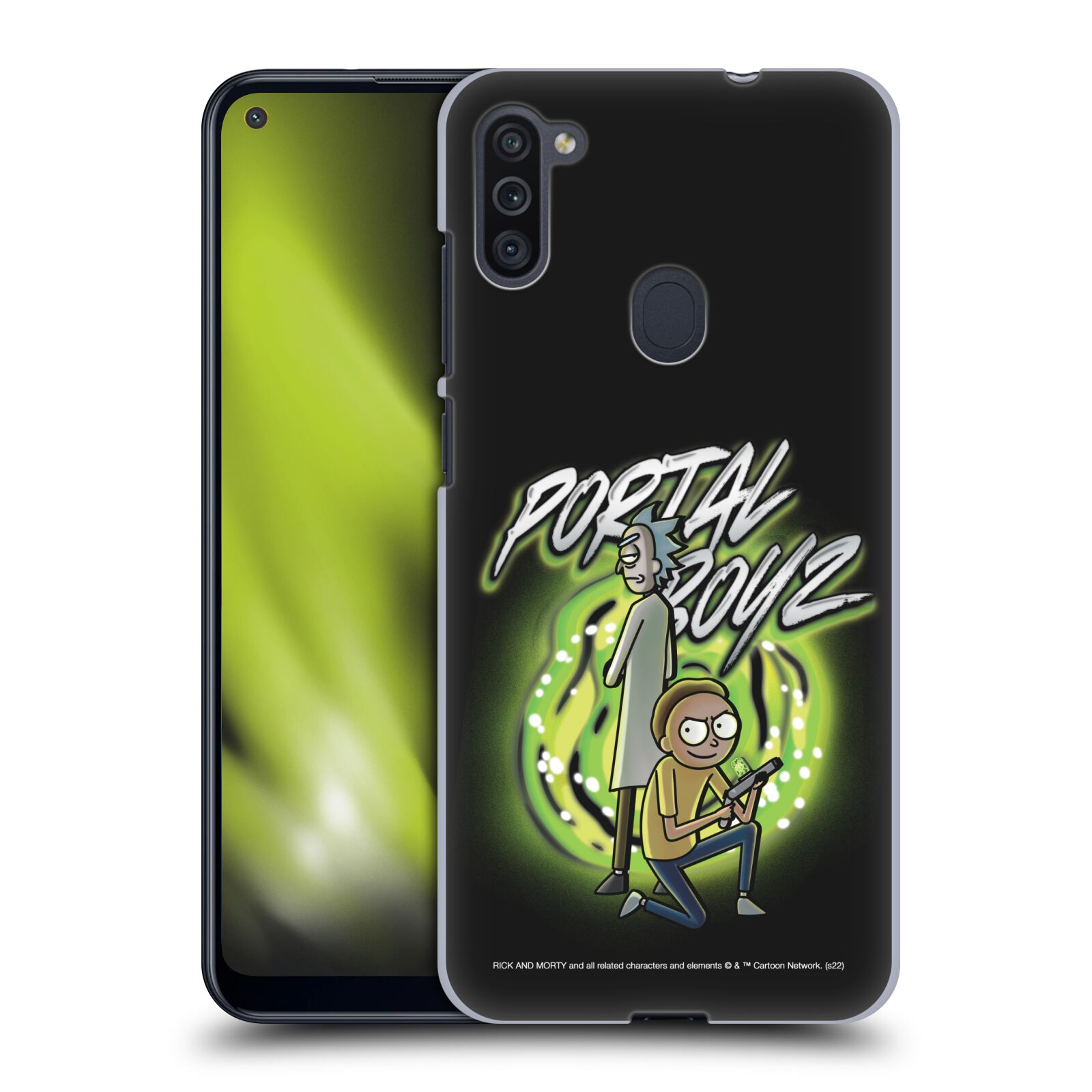 Obal na mobil Samsung Galaxy M11 - HEAD CASE - Rick a Morty - Portal Boyz