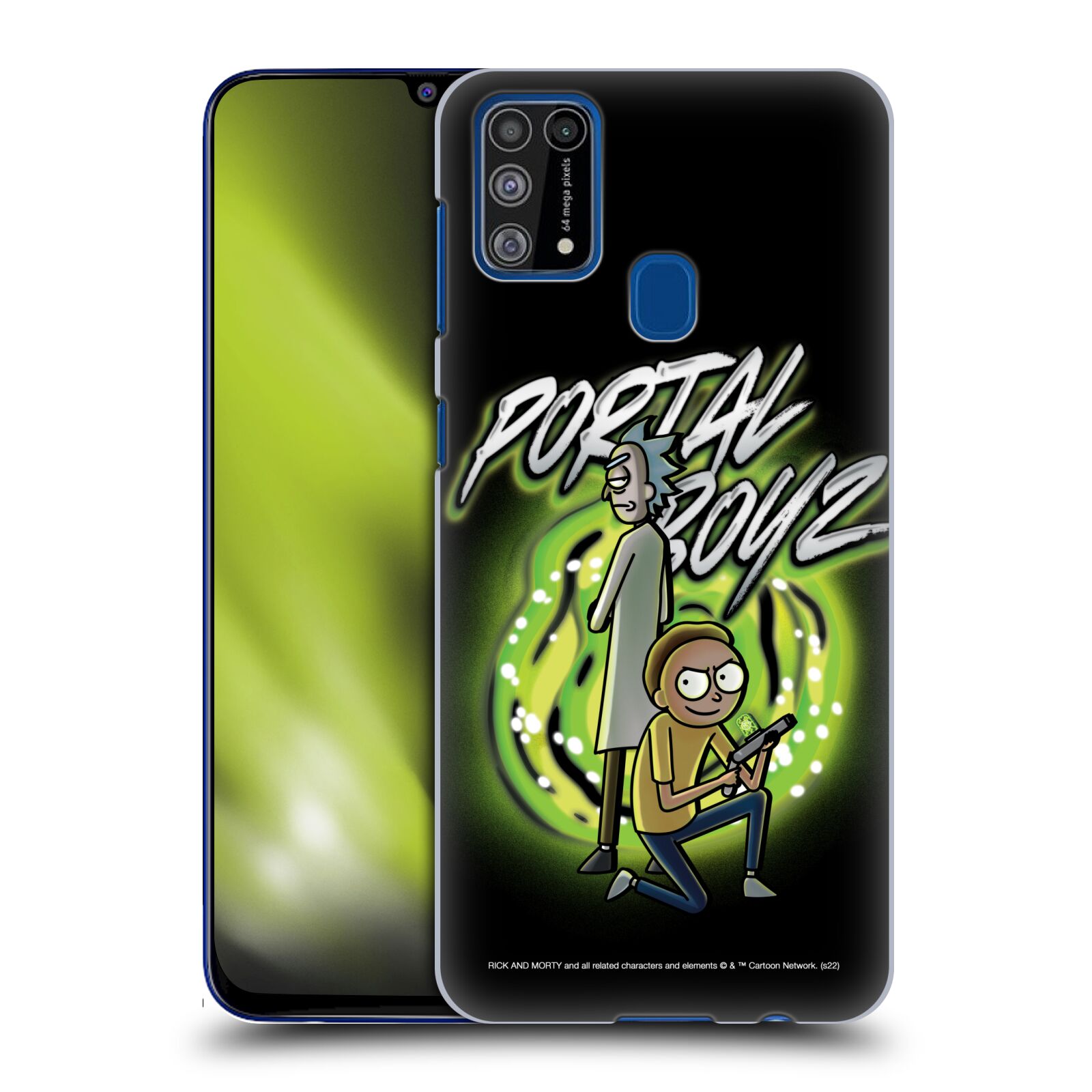 Obal na mobil Samsung Galaxy M31 - HEAD CASE - Rick a Morty - Portal Boyz